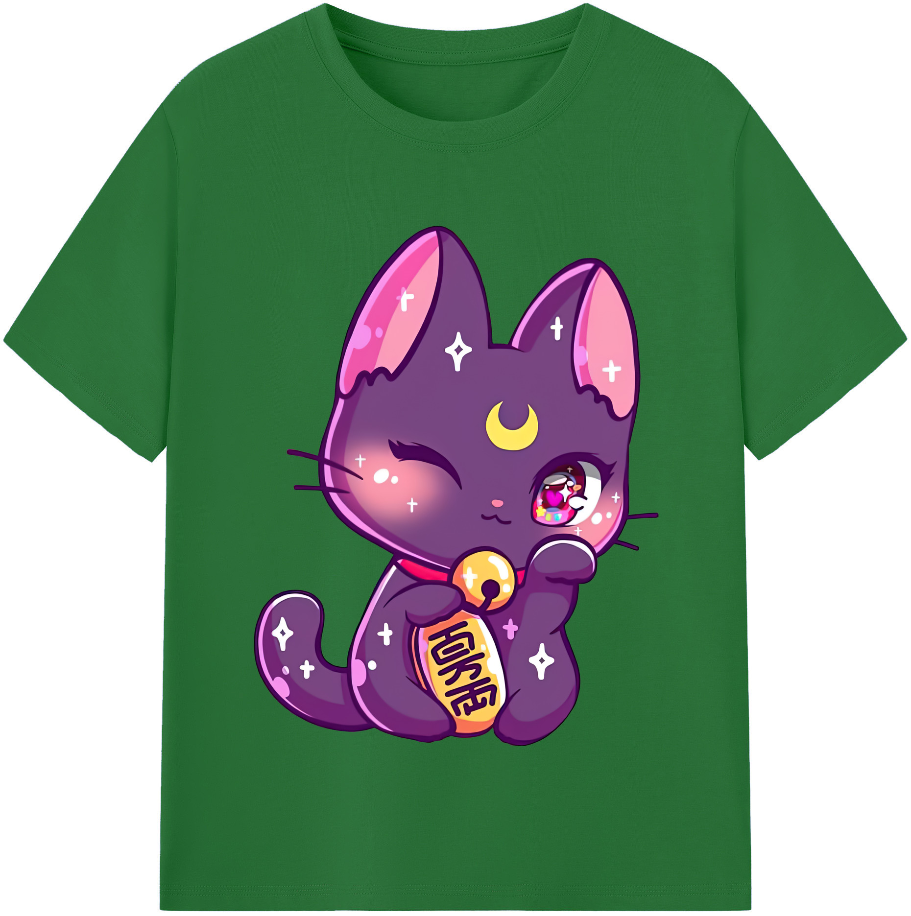 （画像用） 美少女戦士セーラームーン Sailor Moon 綿100％半袖Tシャツ（フロントプリント）