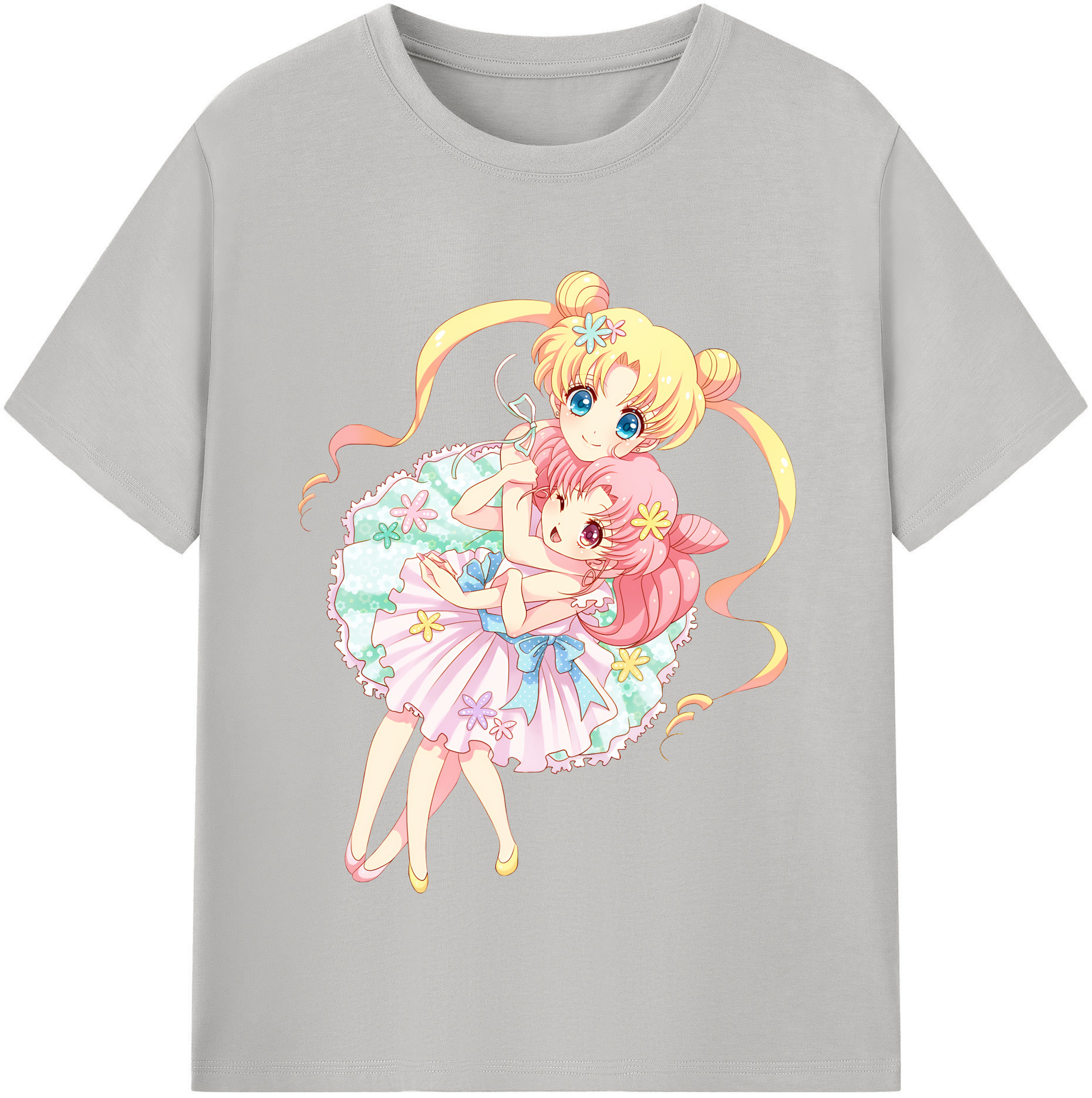 （画像用） 美少女戦士セーラームーン 愛野 美奈子 あいの みなこ Sailor Moon Aino Minako 綿100％半袖Tシャツ（フロントプリント）