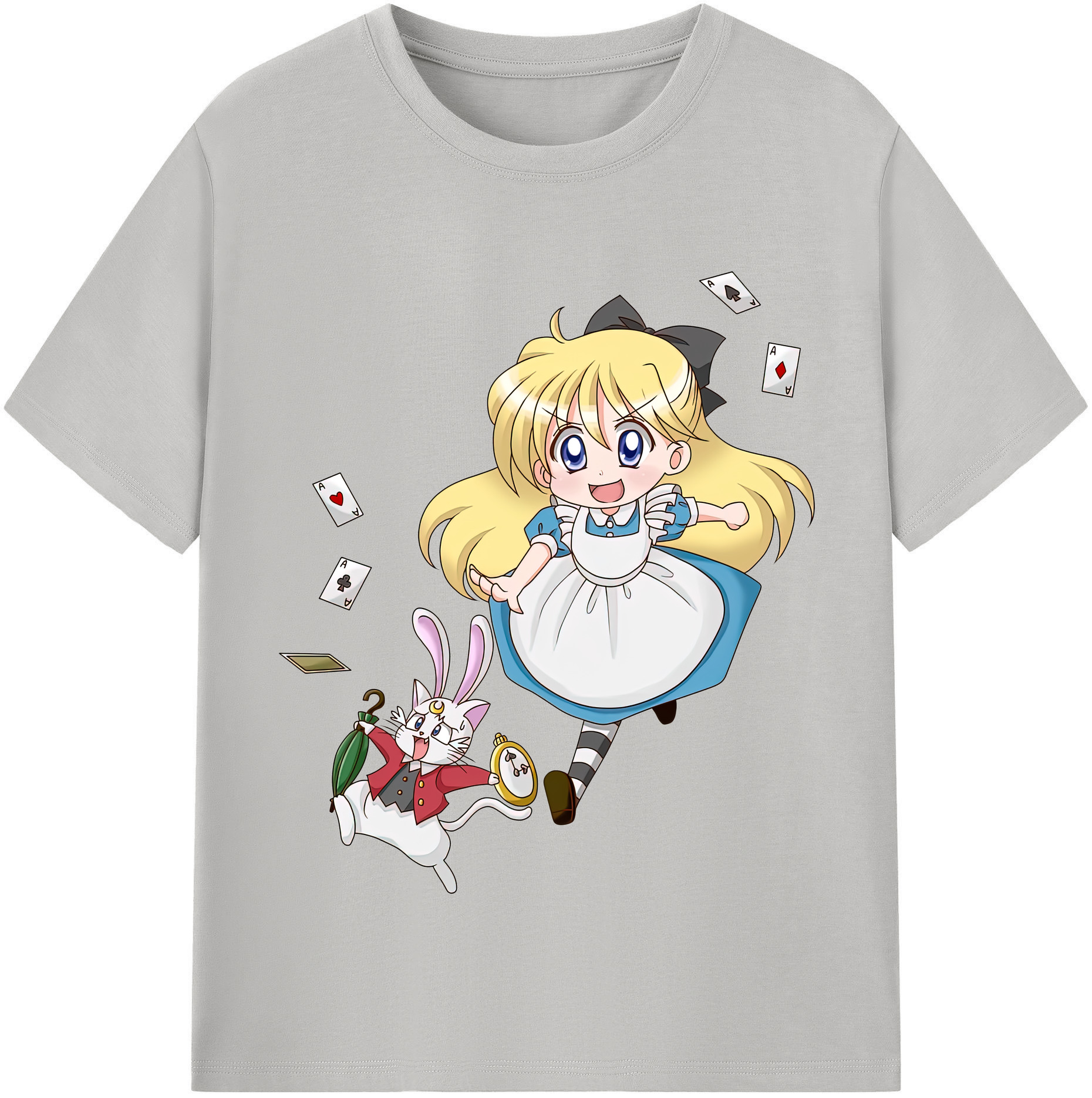 （画像用） 美少女戦士セーラームーン 愛野 美奈子 あいの みなこ Sailor Moon Aino Minako 綿100％半袖Tシャツ（フロントプリント）