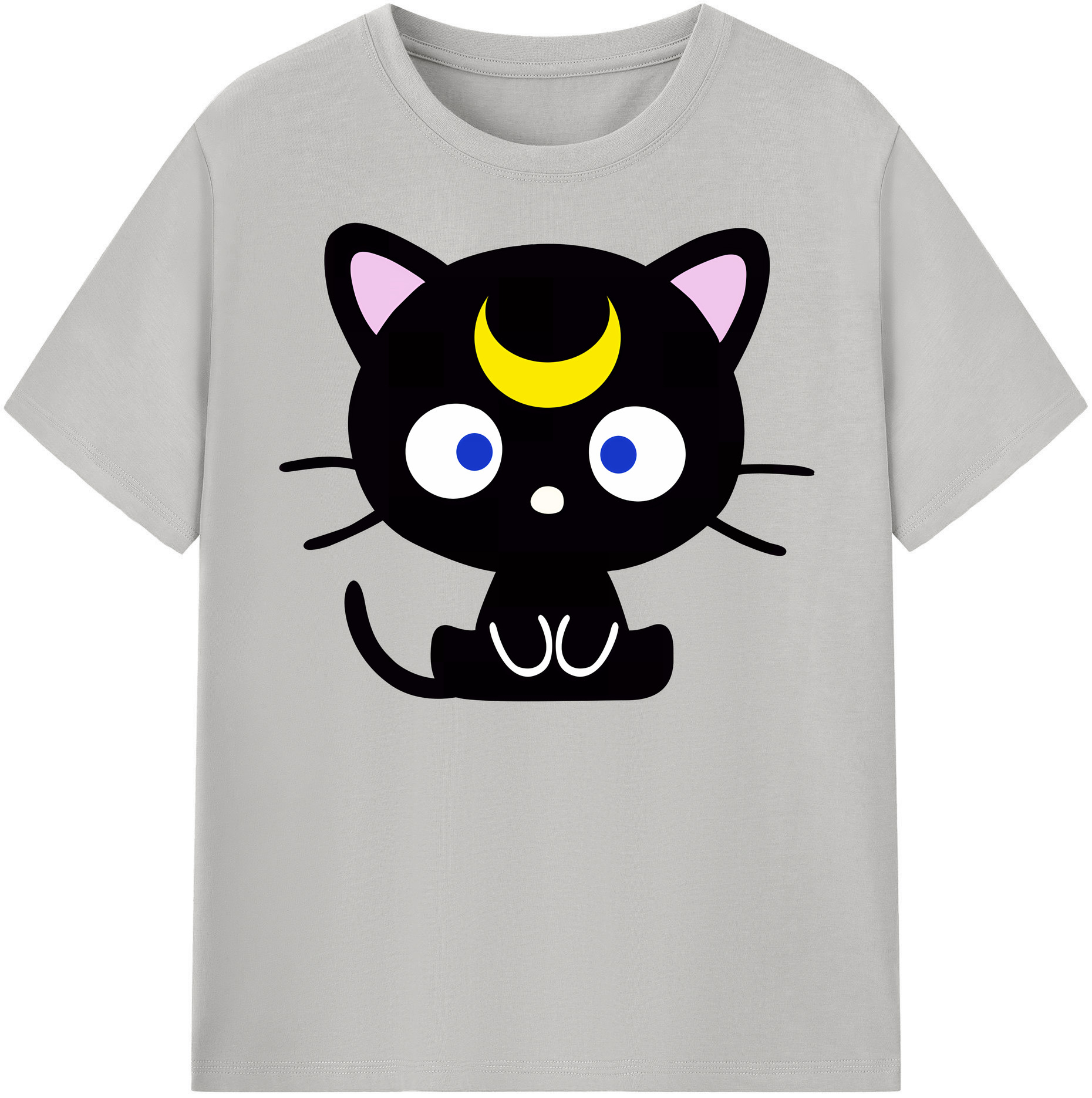 （画像用） 美少女戦士セーラームーン Sailor Moon 綿100％半袖Tシャツ（フロントプリント）
