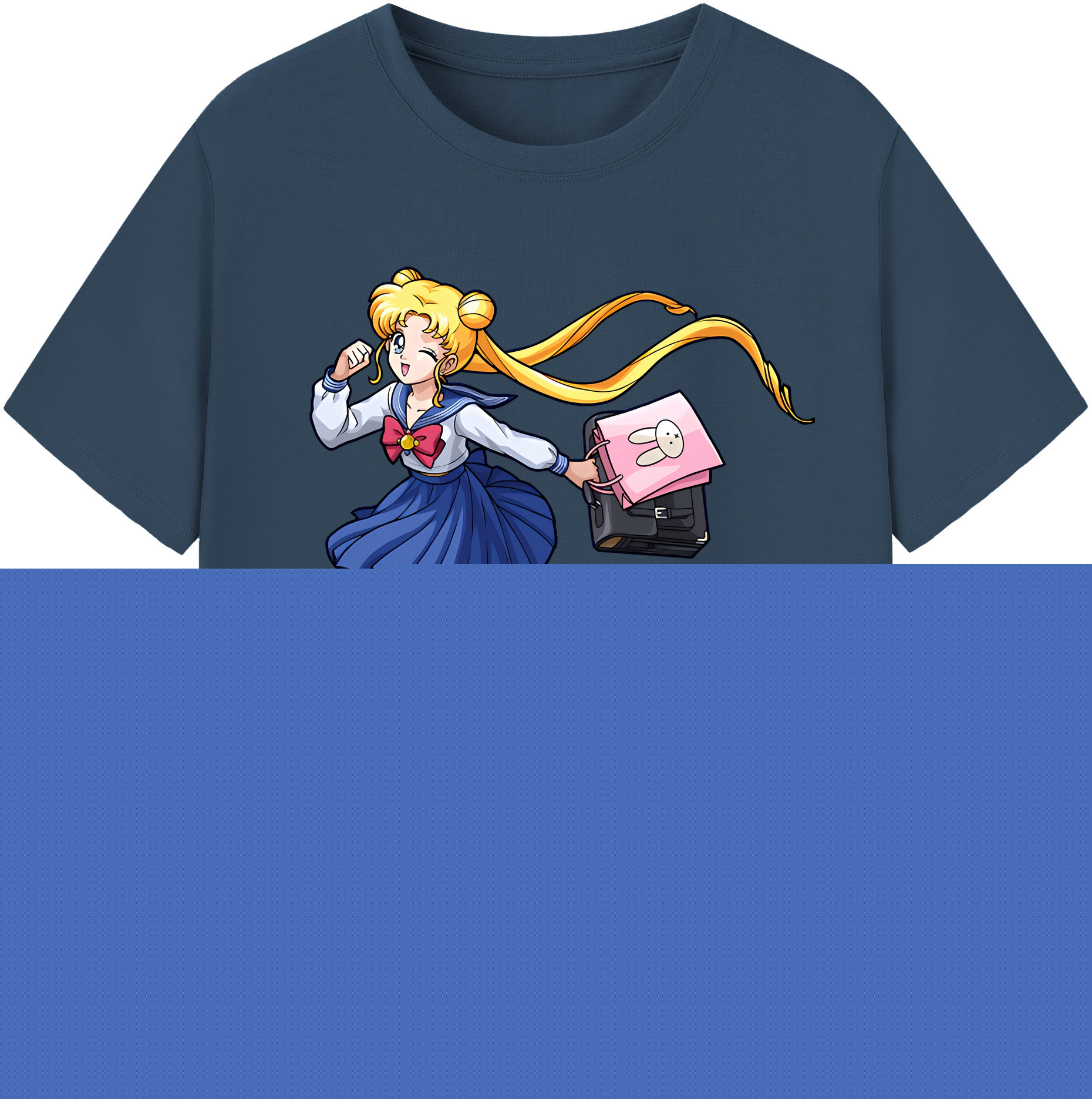 （画像用） 美少女戦士セーラームーン 愛野 美奈子 あいの みなこ Sailor Moon Aino Minako 綿100％半袖Tシャツ（フロントプリント）