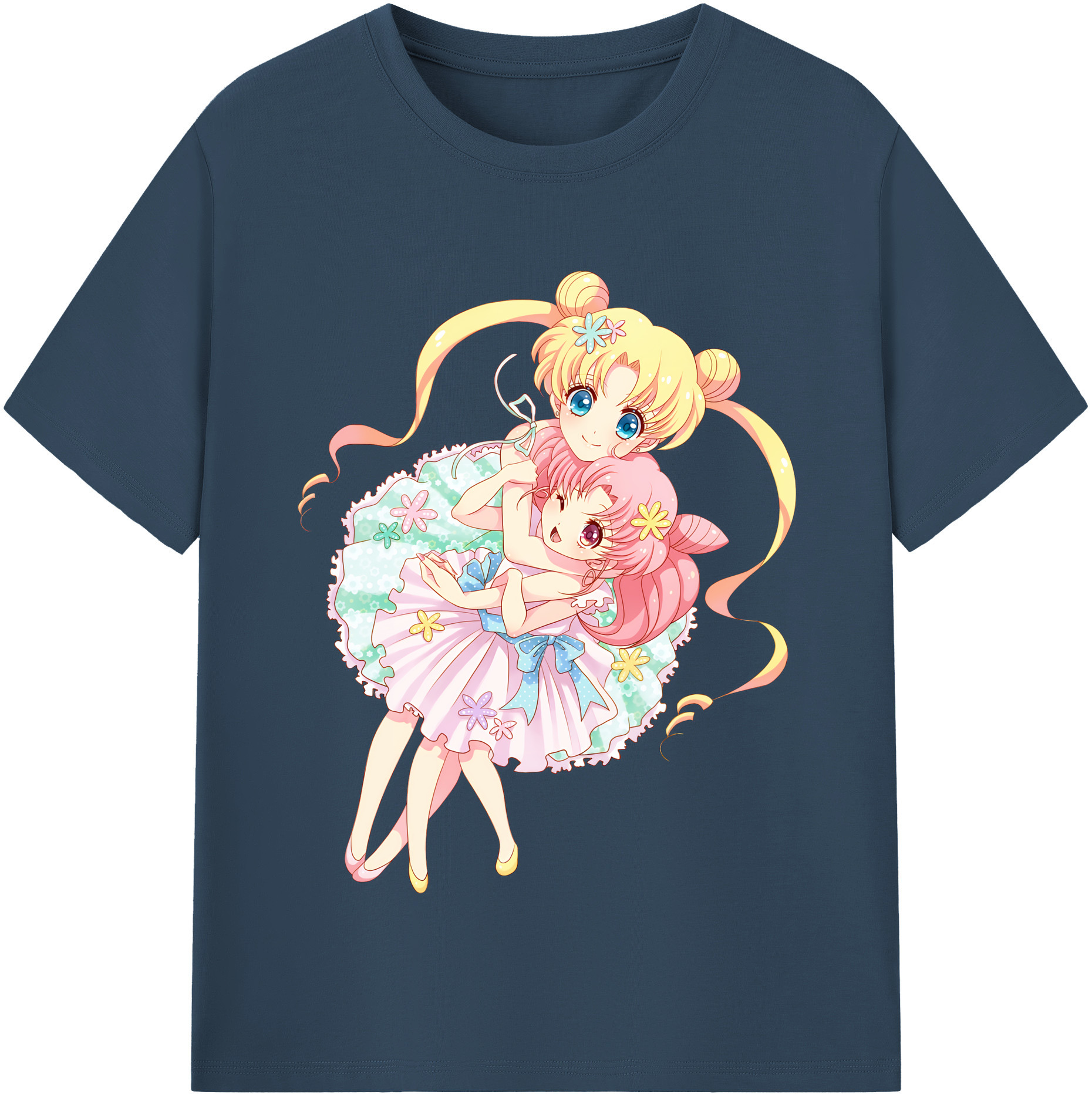 （画像用） 美少女戦士セーラームーン 愛野 美奈子 あいの みなこ Sailor Moon Aino Minako 綿100％半袖Tシャツ（フロントプリント）