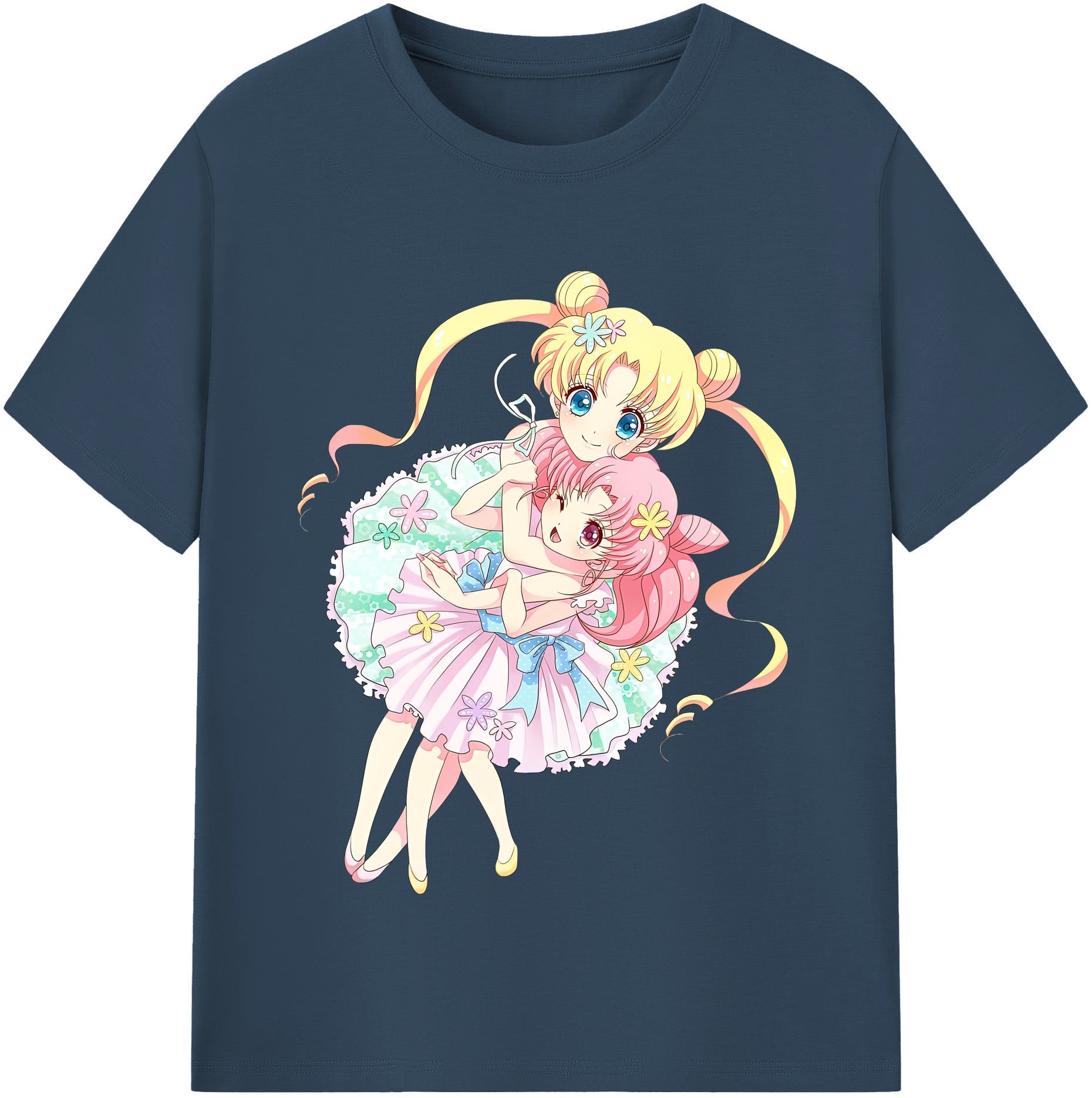 （画像用） 美少女戦士セーラームーン 愛野 美奈子 あいの みなこ Sailor Moon Aino Minako 綿100％半袖Tシャツ（フロントプリント）