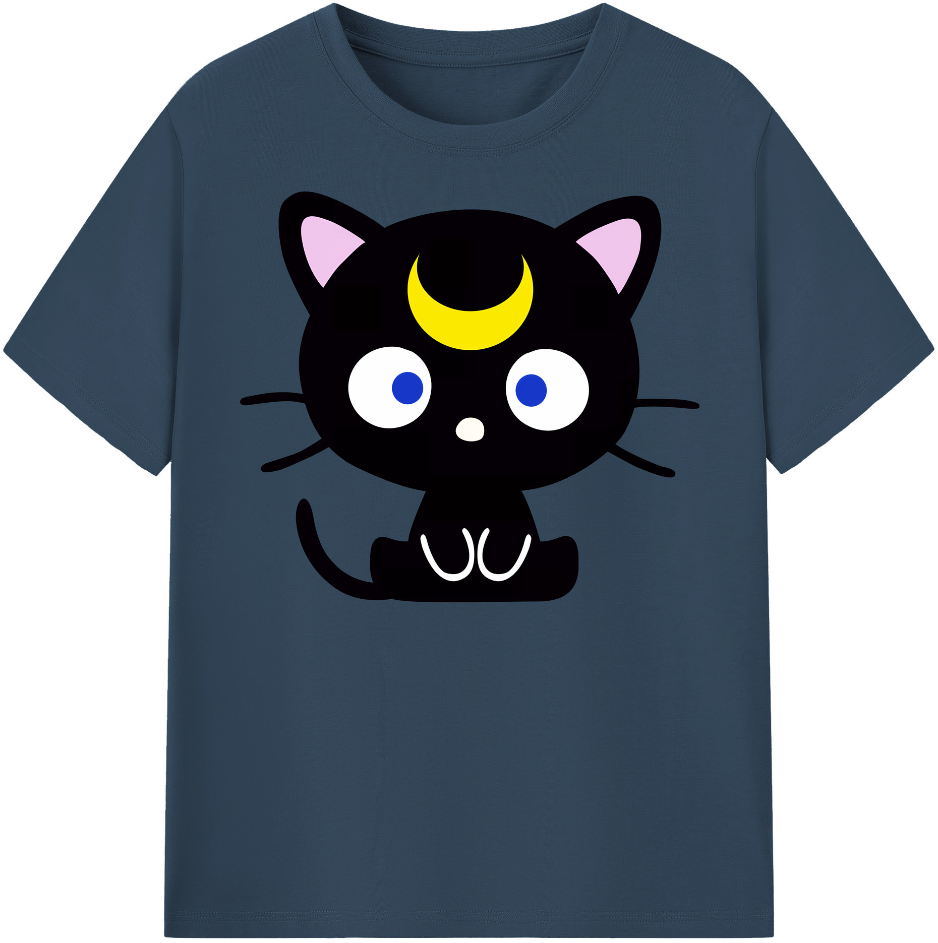 （画像用） 美少女戦士セーラームーン Sailor Moon 綿100％半袖Tシャツ（フロントプリント）