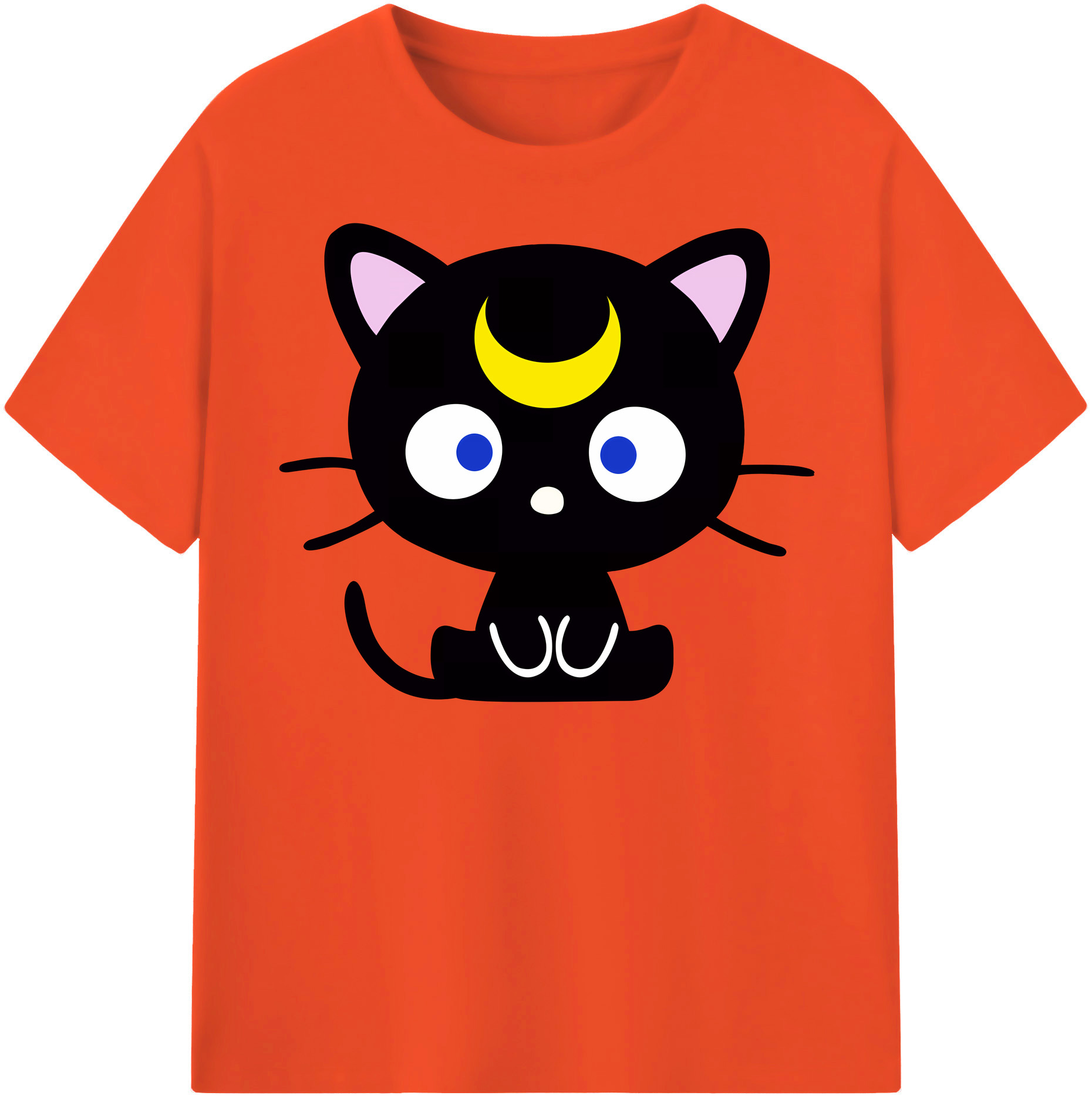 （画像用） 美少女戦士セーラームーン Sailor Moon 綿100％半袖Tシャツ（フロントプリント）