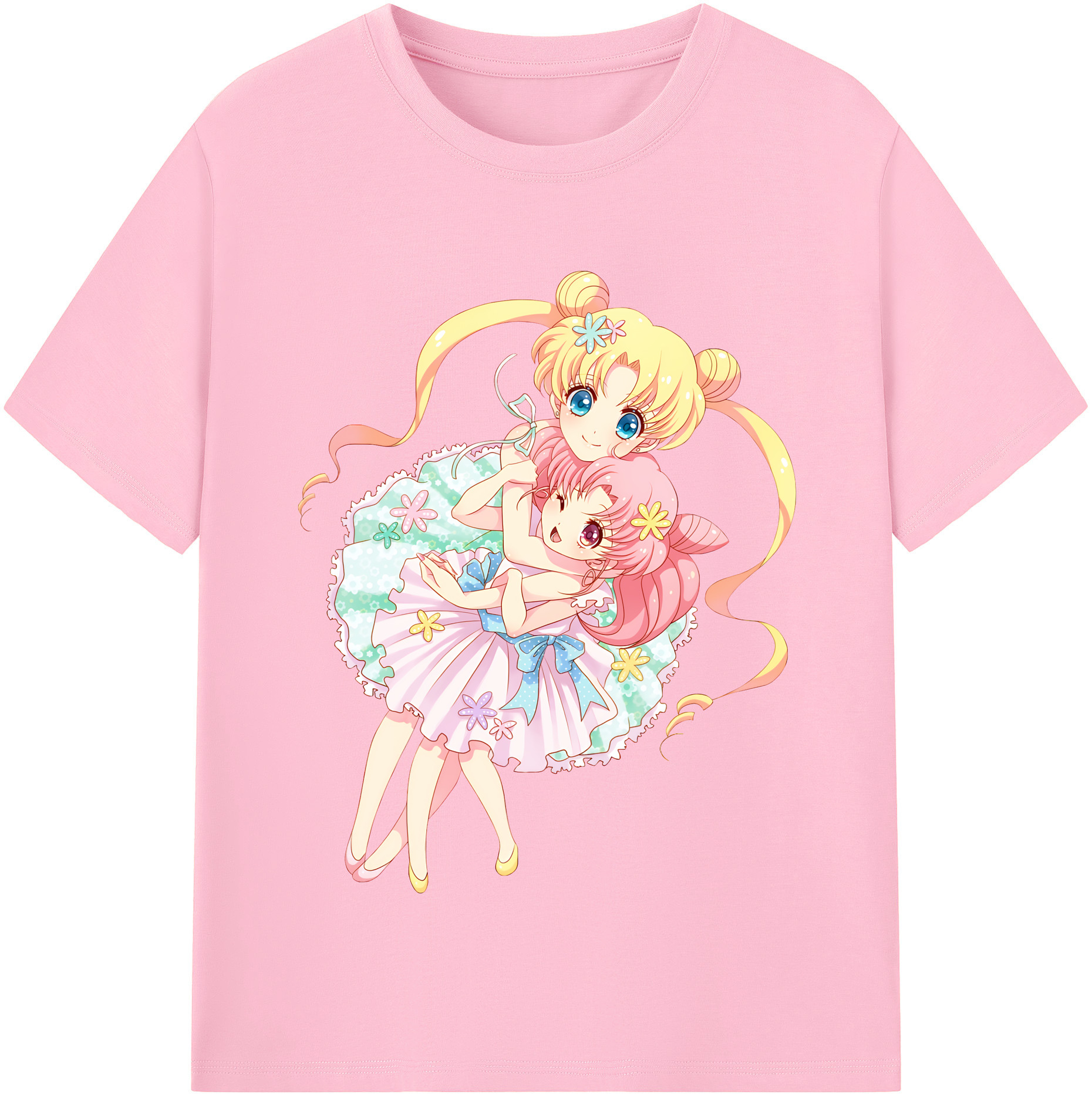 （画像用） 美少女戦士セーラームーン 愛野 美奈子 あいの みなこ Sailor Moon Aino Minako 綿100％半袖Tシャツ（フロントプリント）