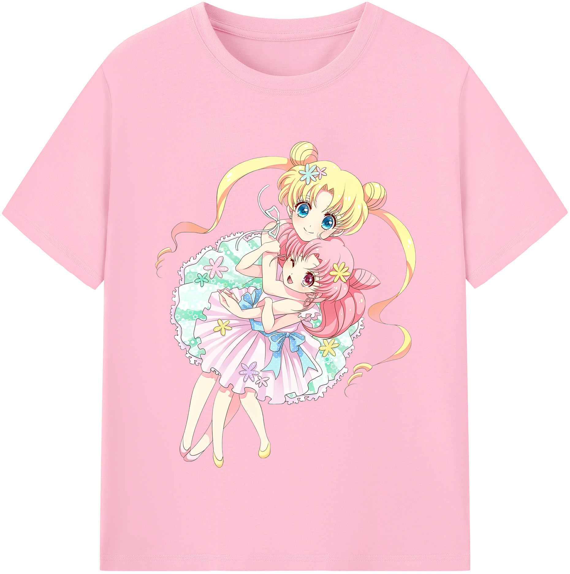 （画像用） 美少女戦士セーラームーン 愛野 美奈子 あいの みなこ Sailor Moon Aino Minako 綿100％半袖Tシャツ（フロントプリント）
