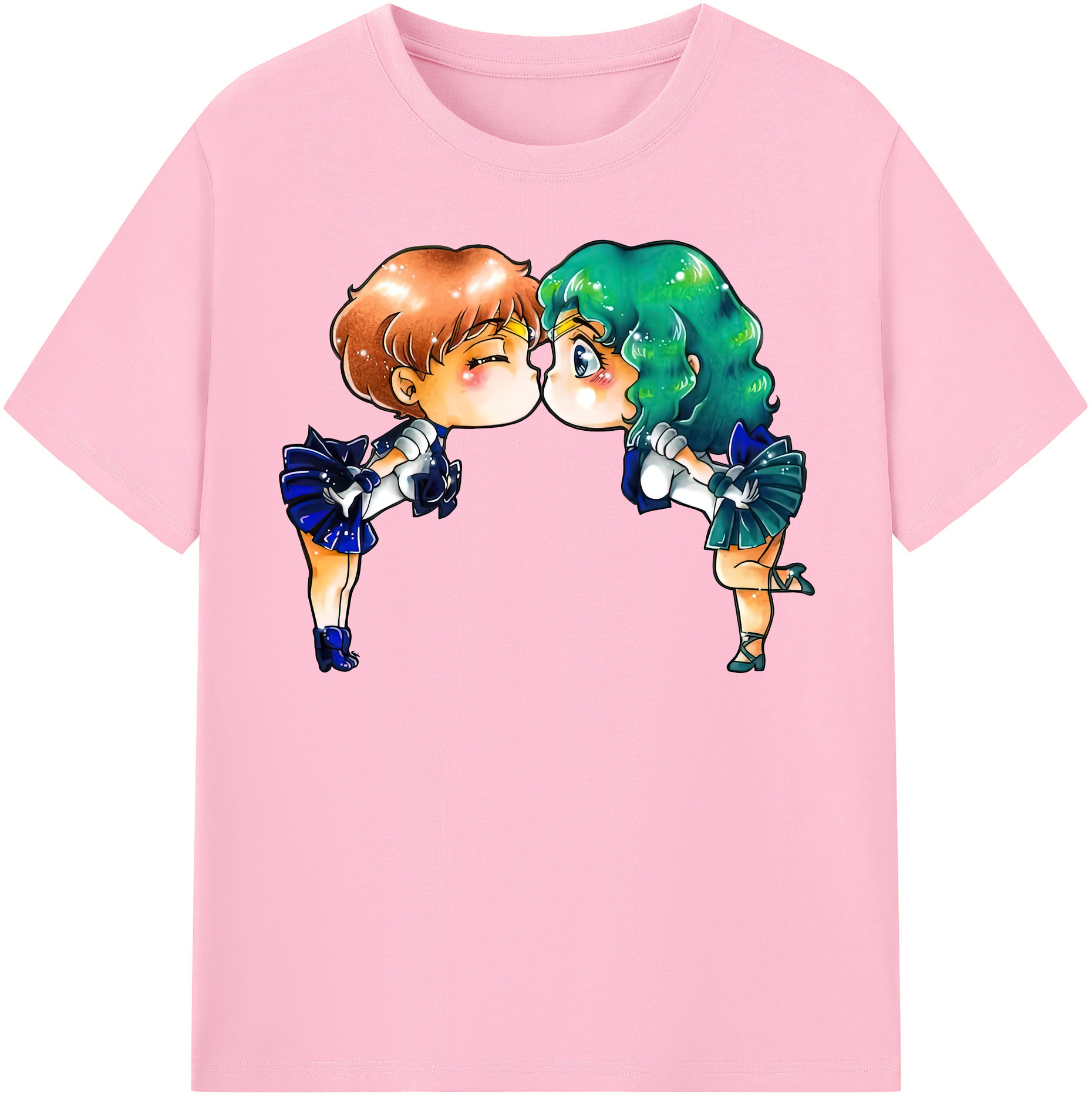 （画像用） 美少女戦士セーラームーン 天王はるか Sailor Moon Tenoh Haruka 綿100％半袖Tシャツ（フロントプリント）