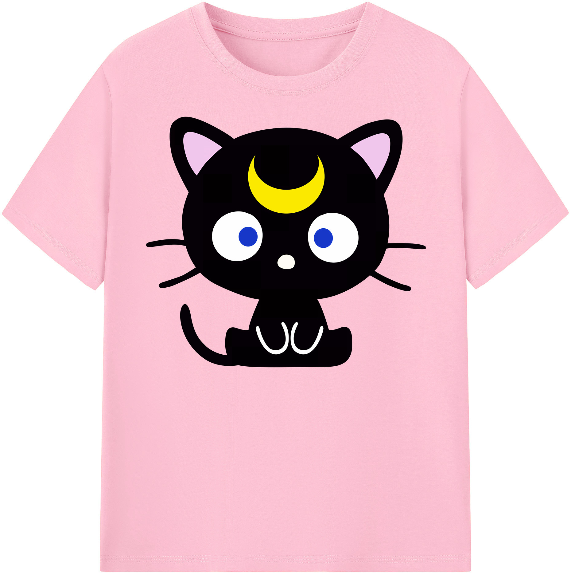 （画像用） 美少女戦士セーラームーン Sailor Moon 綿100％半袖Tシャツ（フロントプリント）