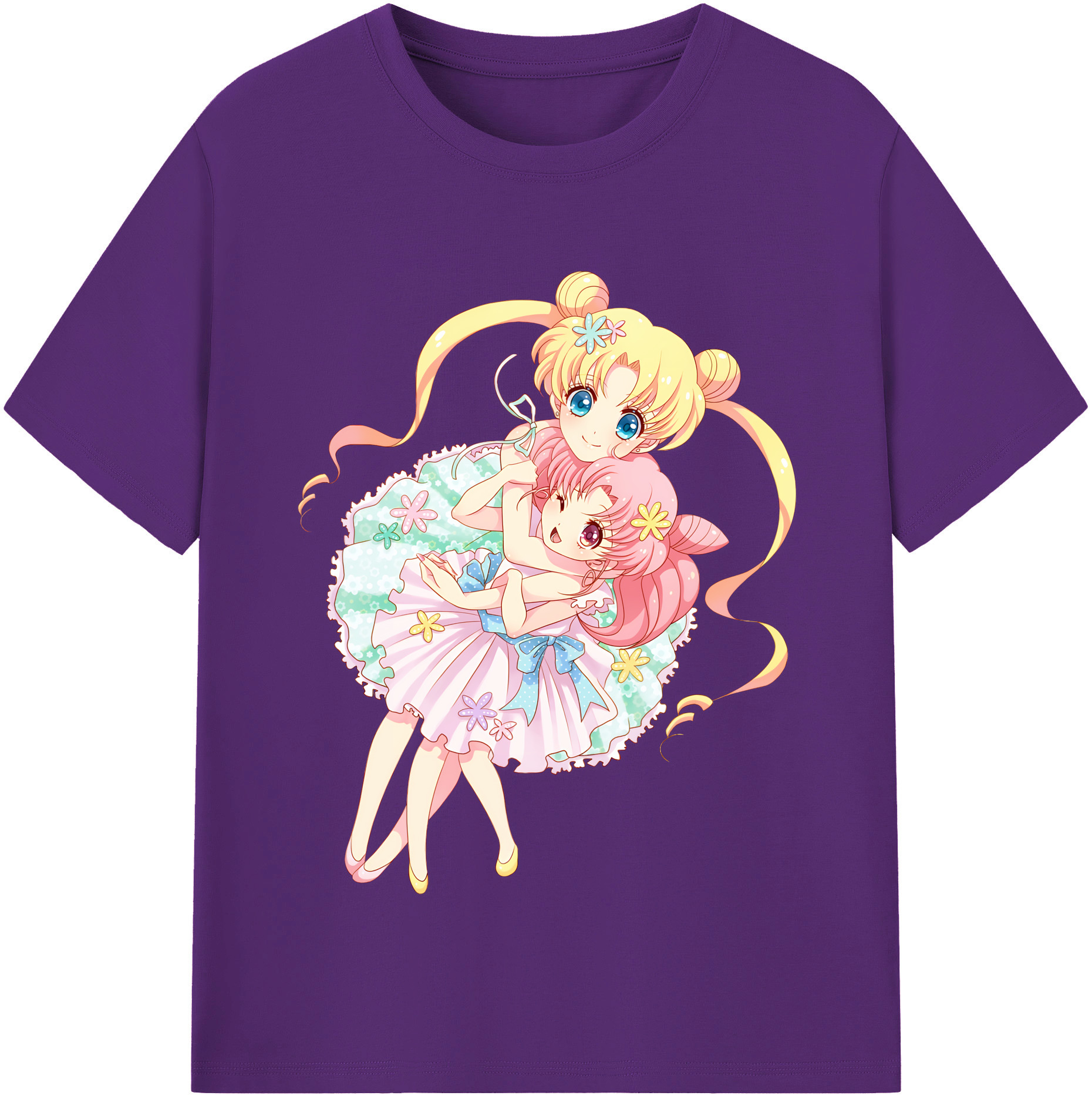 （画像用） 美少女戦士セーラームーン 愛野 美奈子 あいの みなこ Sailor Moon Aino Minako 綿100％半袖Tシャツ（フロントプリント）