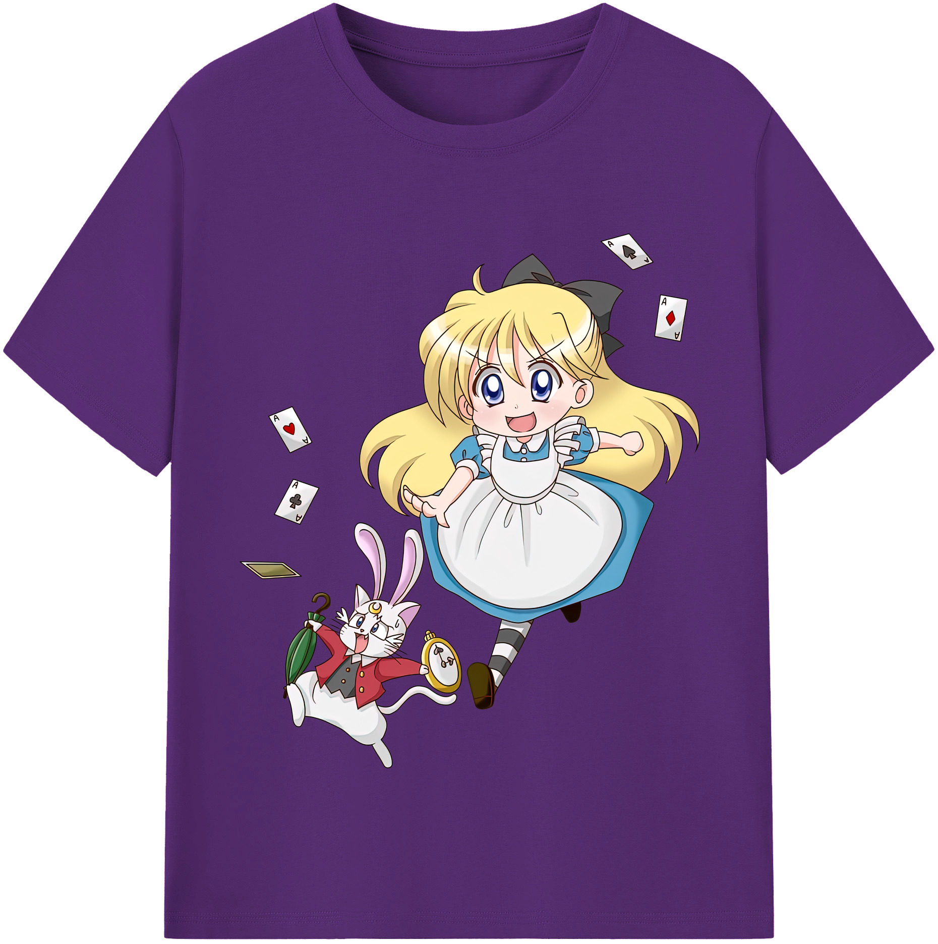 （画像用） 美少女戦士セーラームーン 愛野 美奈子 あいの みなこ Sailor Moon Aino Minako 綿100％半袖Tシャツ（フロントプリント）