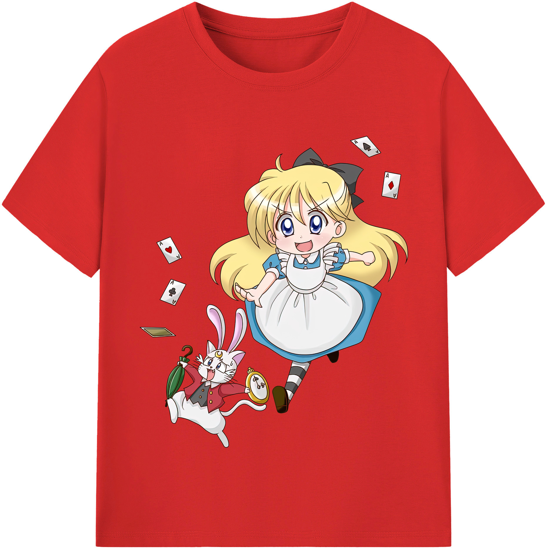 （画像用） 美少女戦士セーラームーン 愛野 美奈子 あいの みなこ Sailor Moon Aino Minako 綿100％半袖Tシャツ（フロントプリント）