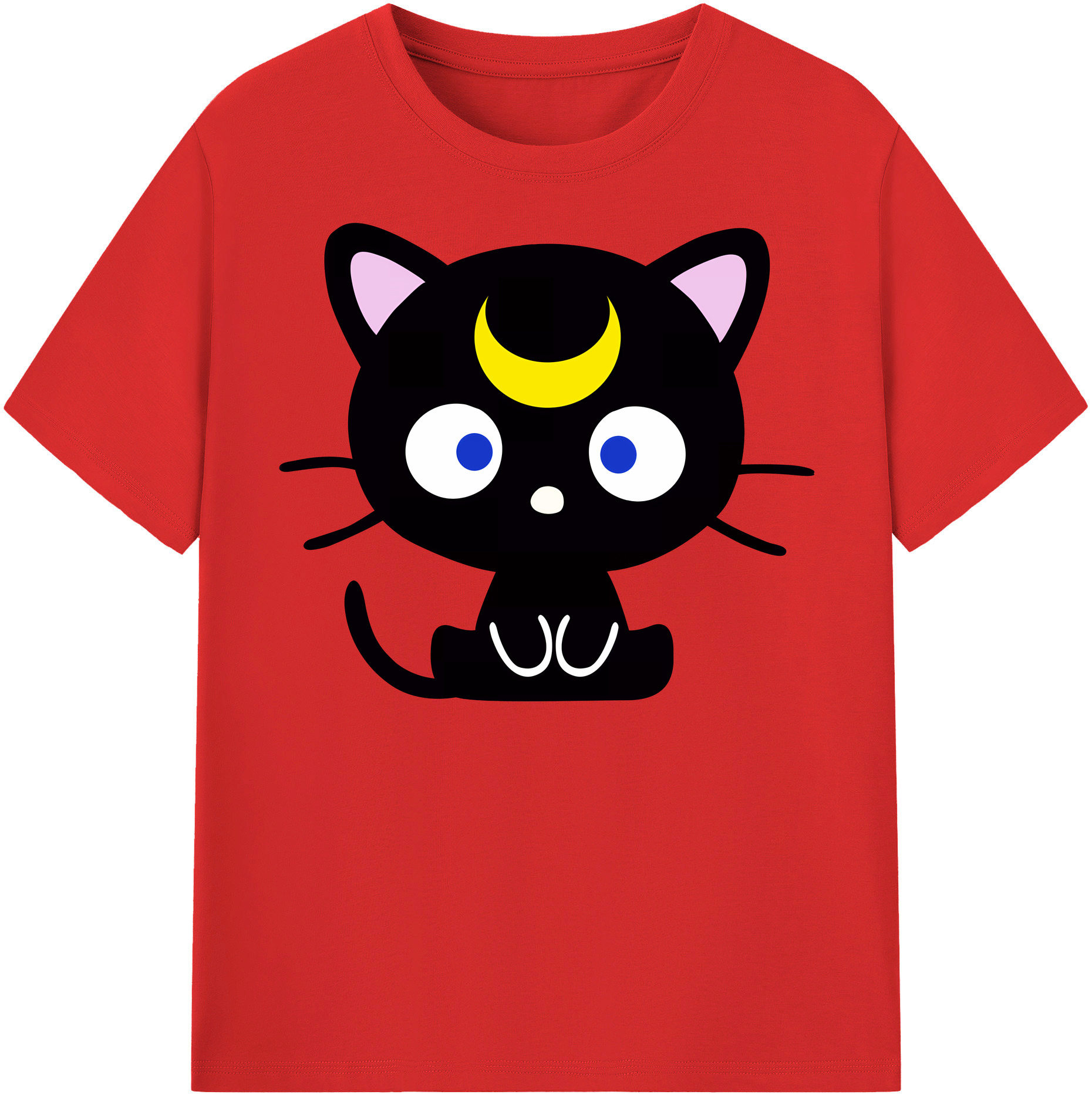 （画像用） 美少女戦士セーラームーン Sailor Moon 綿100％半袖Tシャツ（フロントプリント）