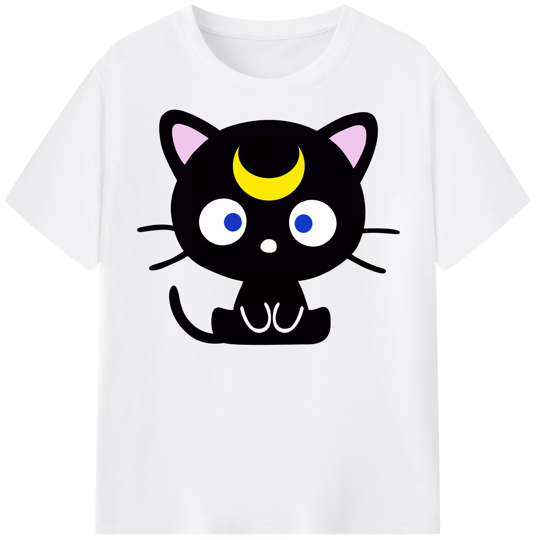 （画像用） 美少女戦士セーラームーン Sailor Moon 綿100％半袖Tシャツ（フロントプリント）