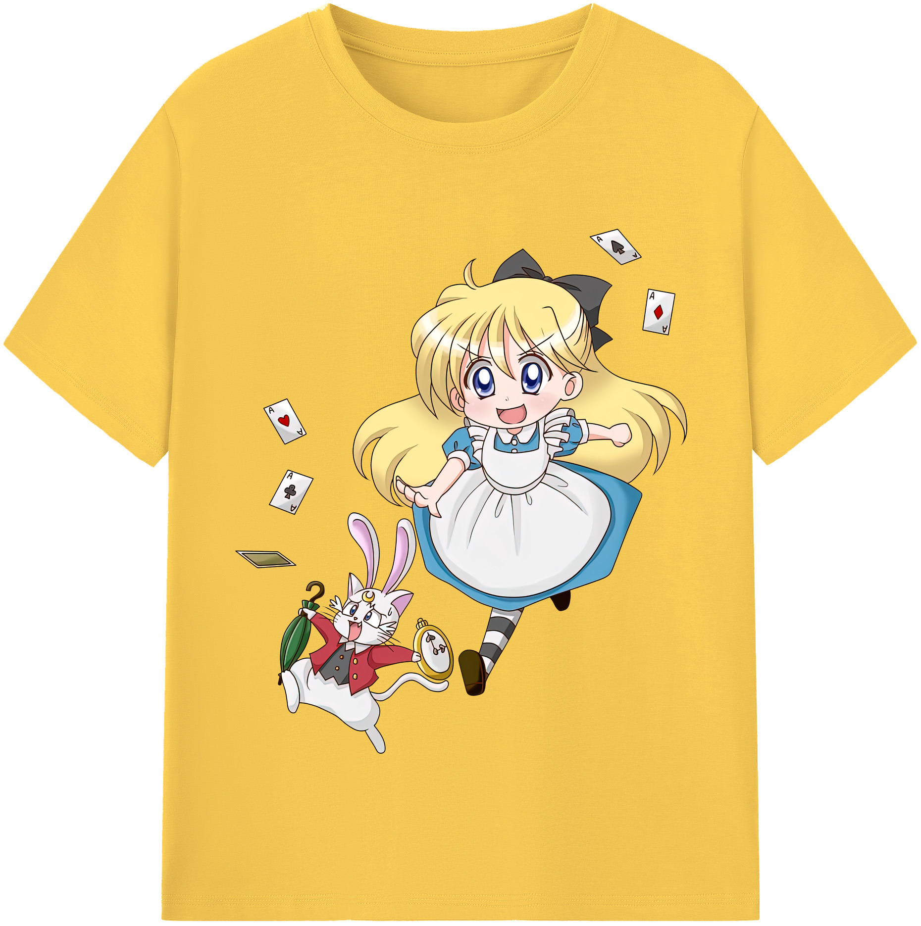 （画像用） 美少女戦士セーラームーン 愛野 美奈子 あいの みなこ Sailor Moon Aino Minako 綿100％半袖Tシャツ（フロントプリント）
