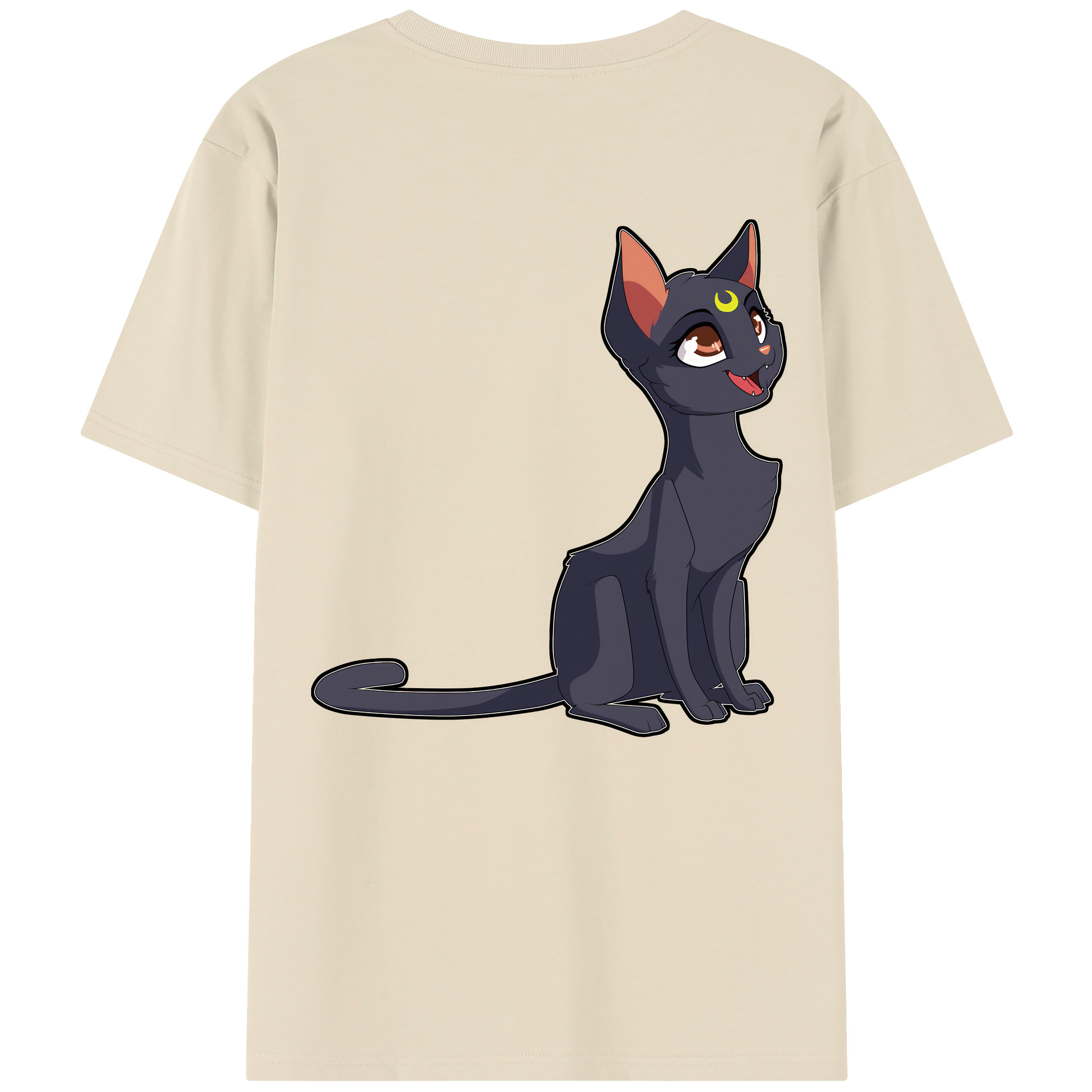 （画像用） 美少女戦士セーラームーン Sailor Moon 綿100％半袖Tシャツ（背面プリント）