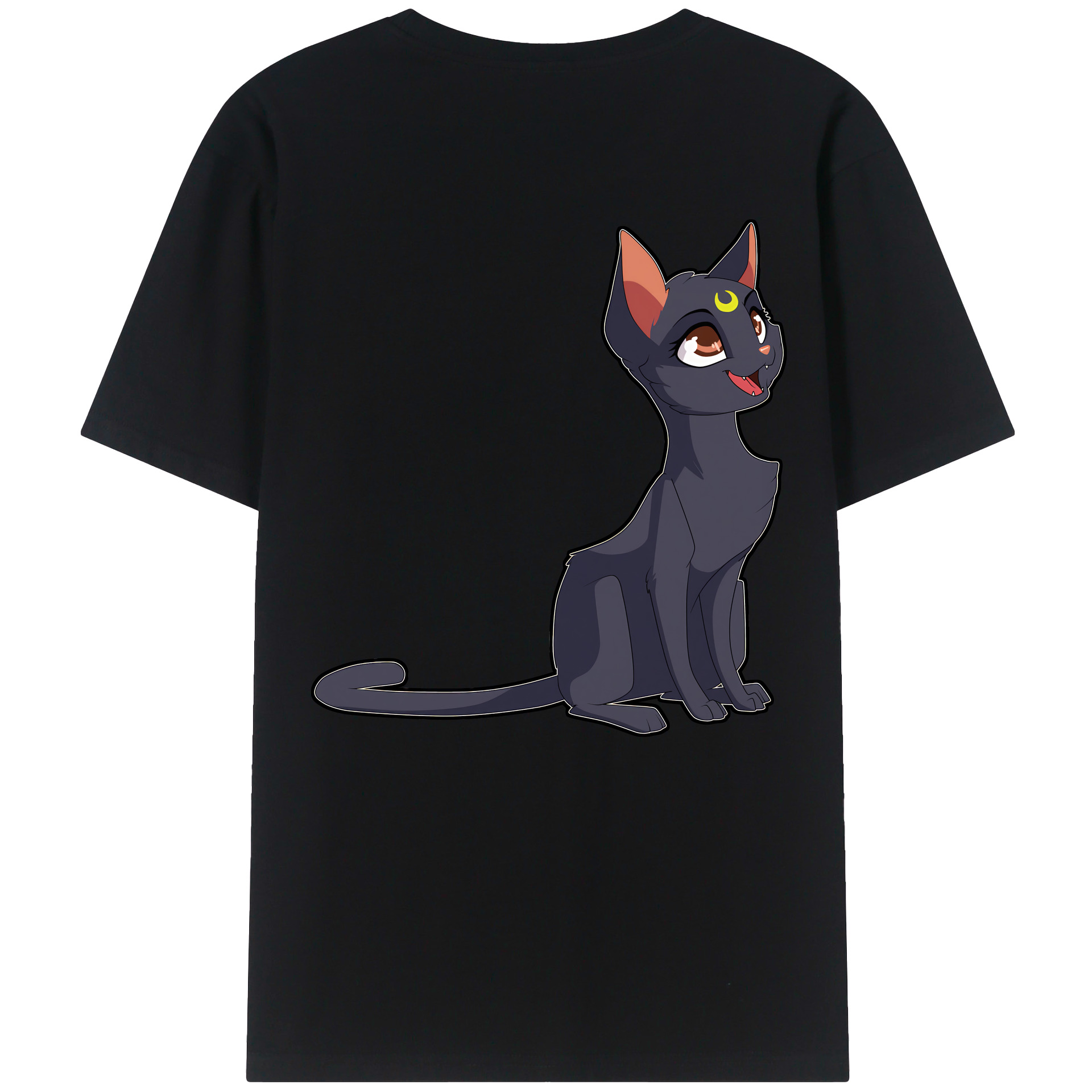 （画像用） 美少女戦士セーラームーン Sailor Moon 綿100％半袖Tシャツ（背面プリント）