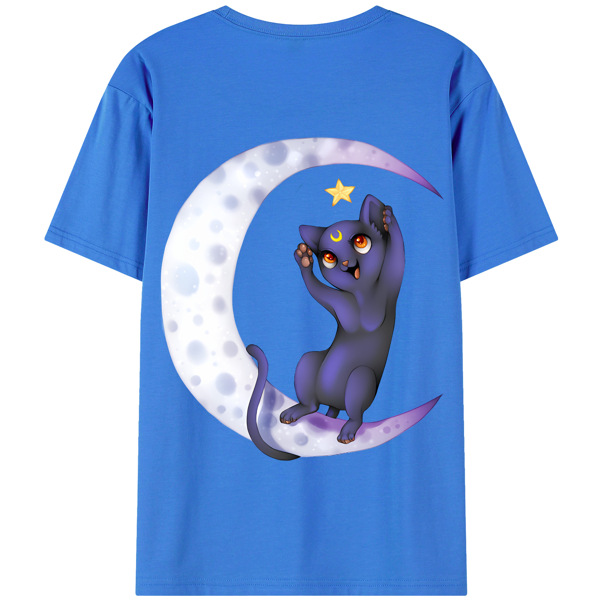 （画像用） 美少女戦士セーラームーン Sailor Moon 綿100％半袖Tシャツ（背面プリント）
