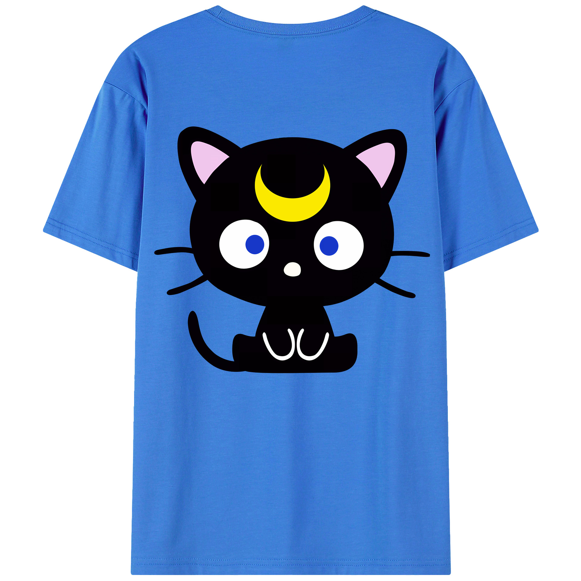 （画像用） 美少女戦士セーラームーン Sailor Moon 綿100％半袖Tシャツ（背面プリント）