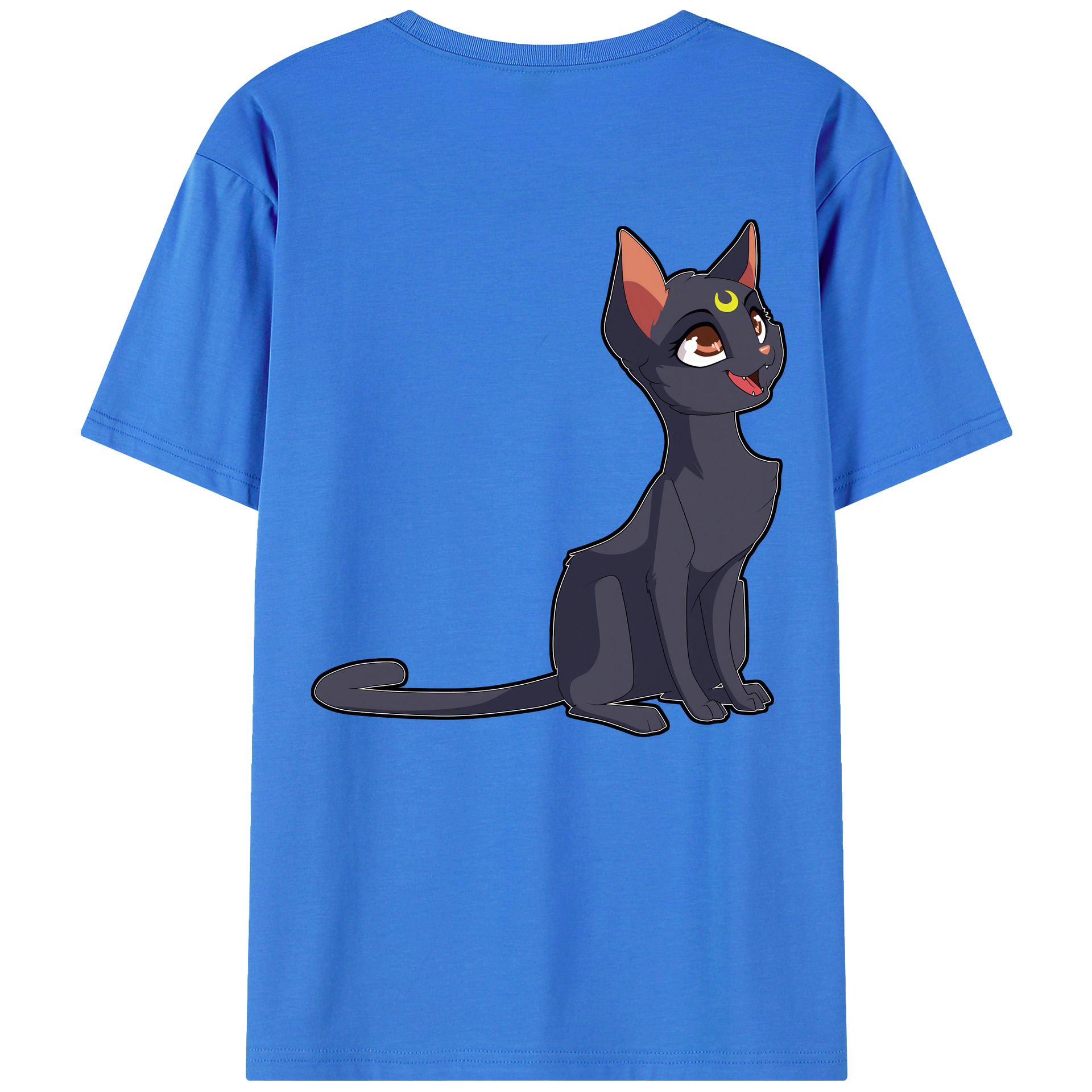 （画像用） 美少女戦士セーラームーン Sailor Moon 綿100％半袖Tシャツ（背面プリント）