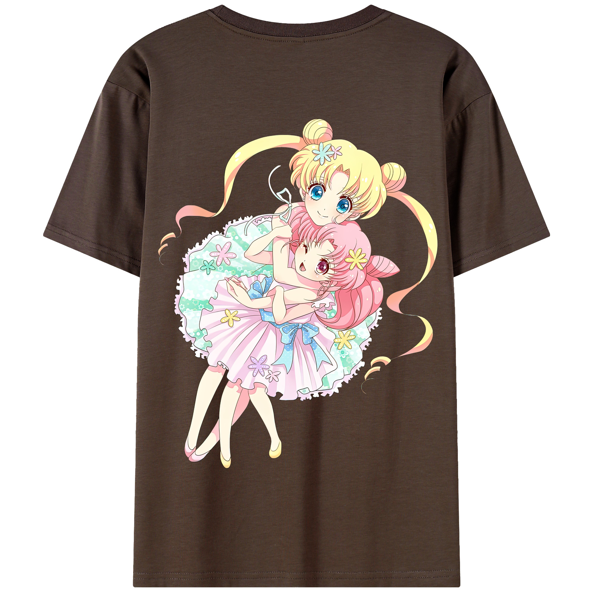 （画像用） 美少女戦士セーラームーン 愛野 美奈子 あいの みなこ Sailor Moon Aino Minako 綿100％半袖Tシャツ（背面プリント）