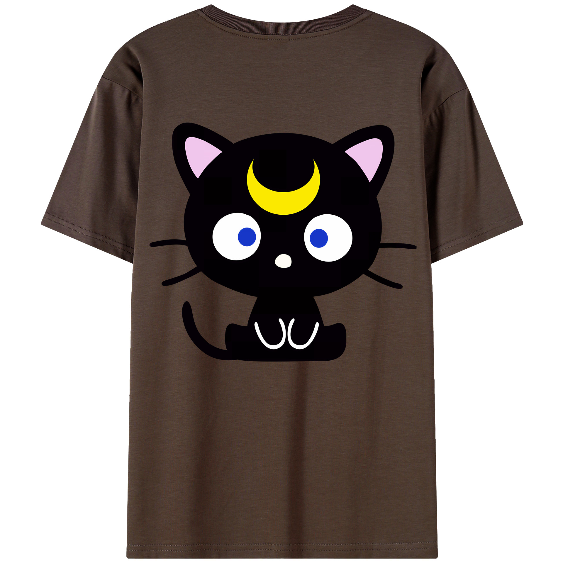 （画像用） 美少女戦士セーラームーン Sailor Moon 綿100％半袖Tシャツ（背面プリント）