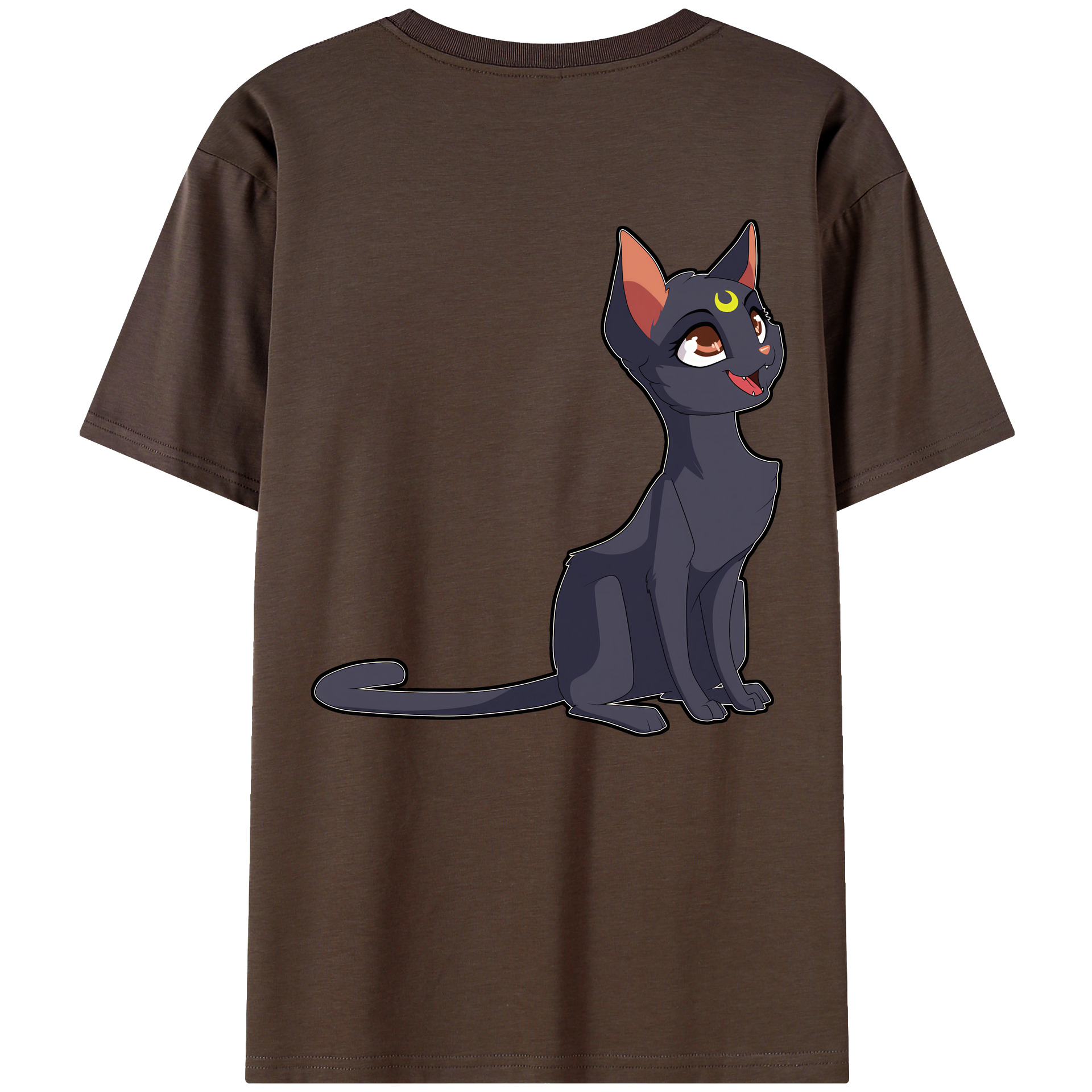 （画像用） 美少女戦士セーラームーン Sailor Moon 綿100％半袖Tシャツ（背面プリント）