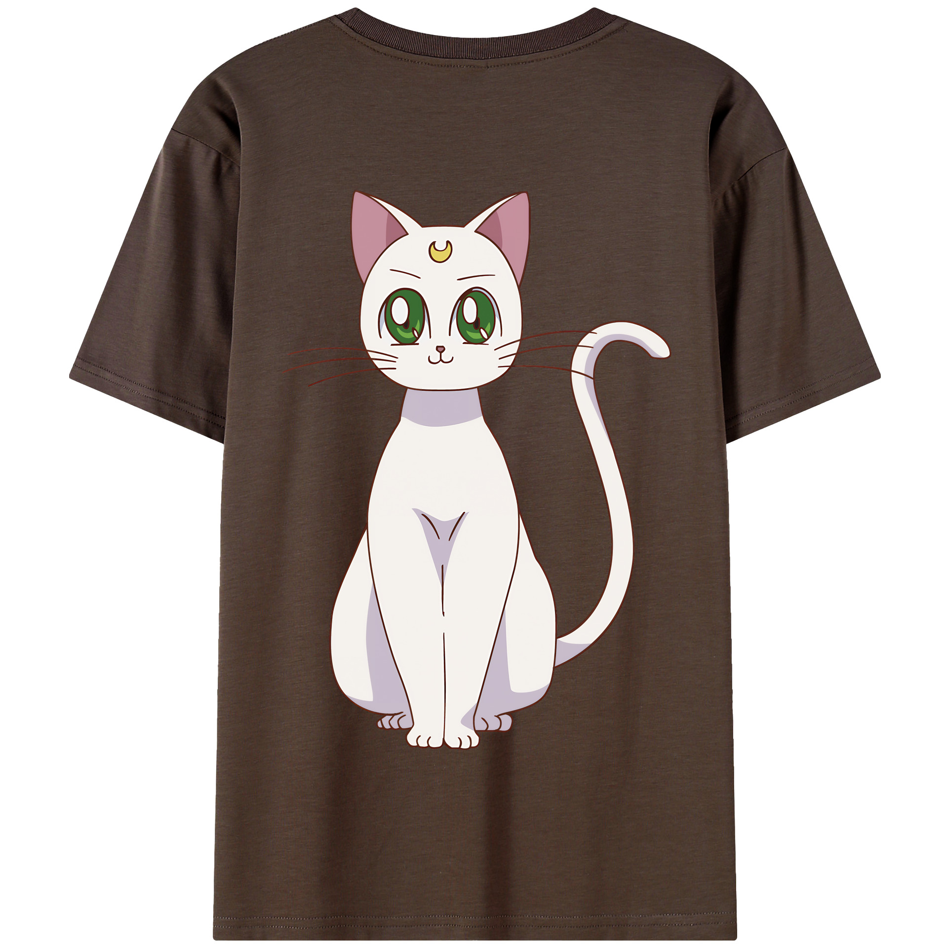 （画像用） 美少女戦士セーラームーン Sailor Moon 綿100％半袖Tシャツ（背面プリント）