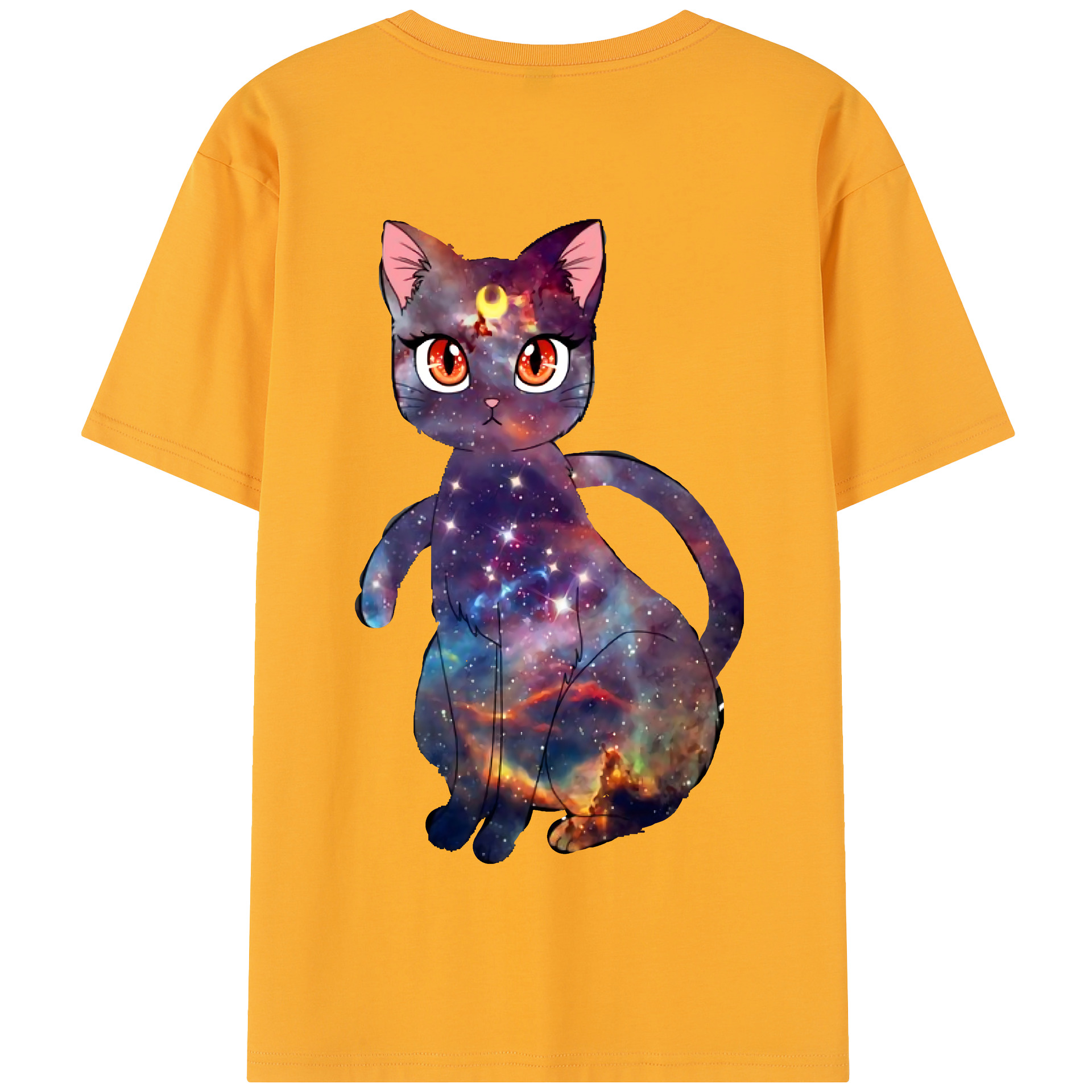 （画像用） 美少女戦士セーラームーン Sailor Moon 綿100％半袖Tシャツ（背面プリント）