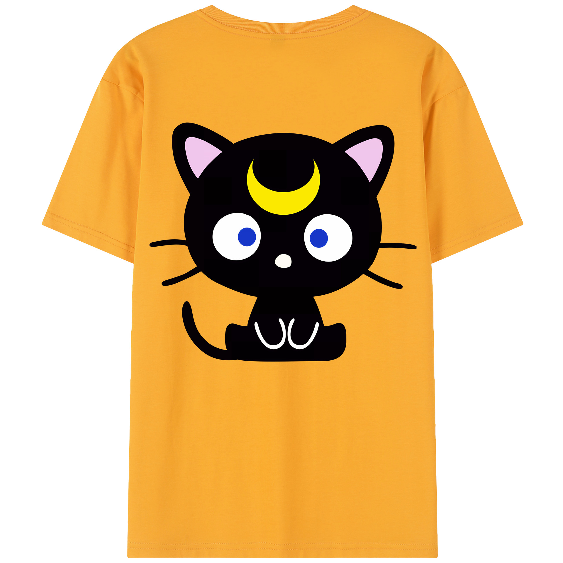 （画像用） 美少女戦士セーラームーン Sailor Moon 綿100％半袖Tシャツ（背面プリント）