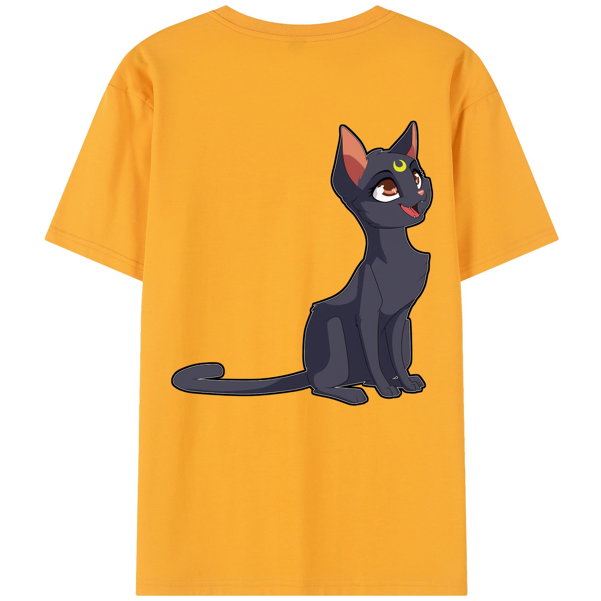 （画像用） 美少女戦士セーラームーン Sailor Moon 綿100％半袖Tシャツ（背面プリント）