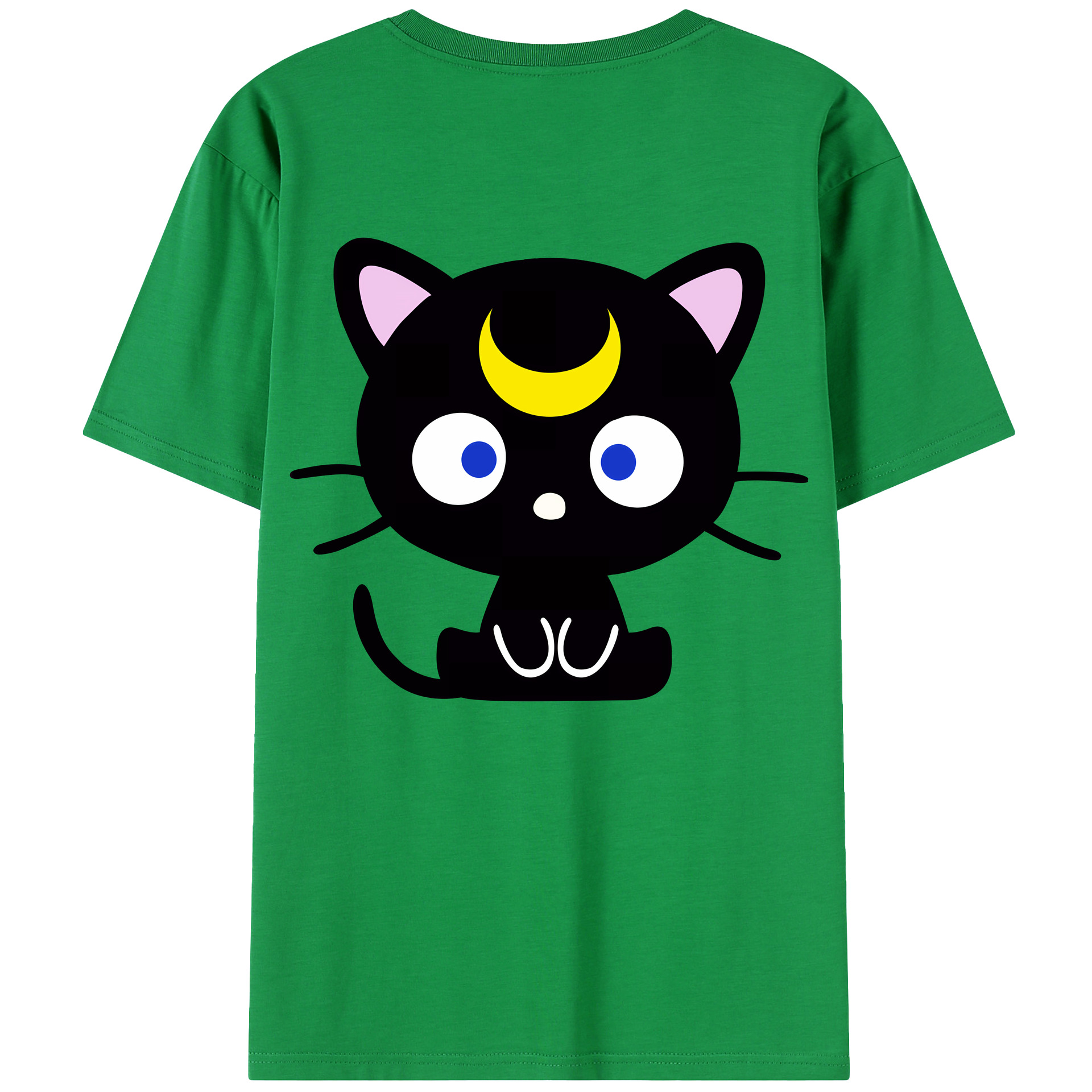 （画像用） 美少女戦士セーラームーン Sailor Moon 綿100％半袖Tシャツ（背面プリント）