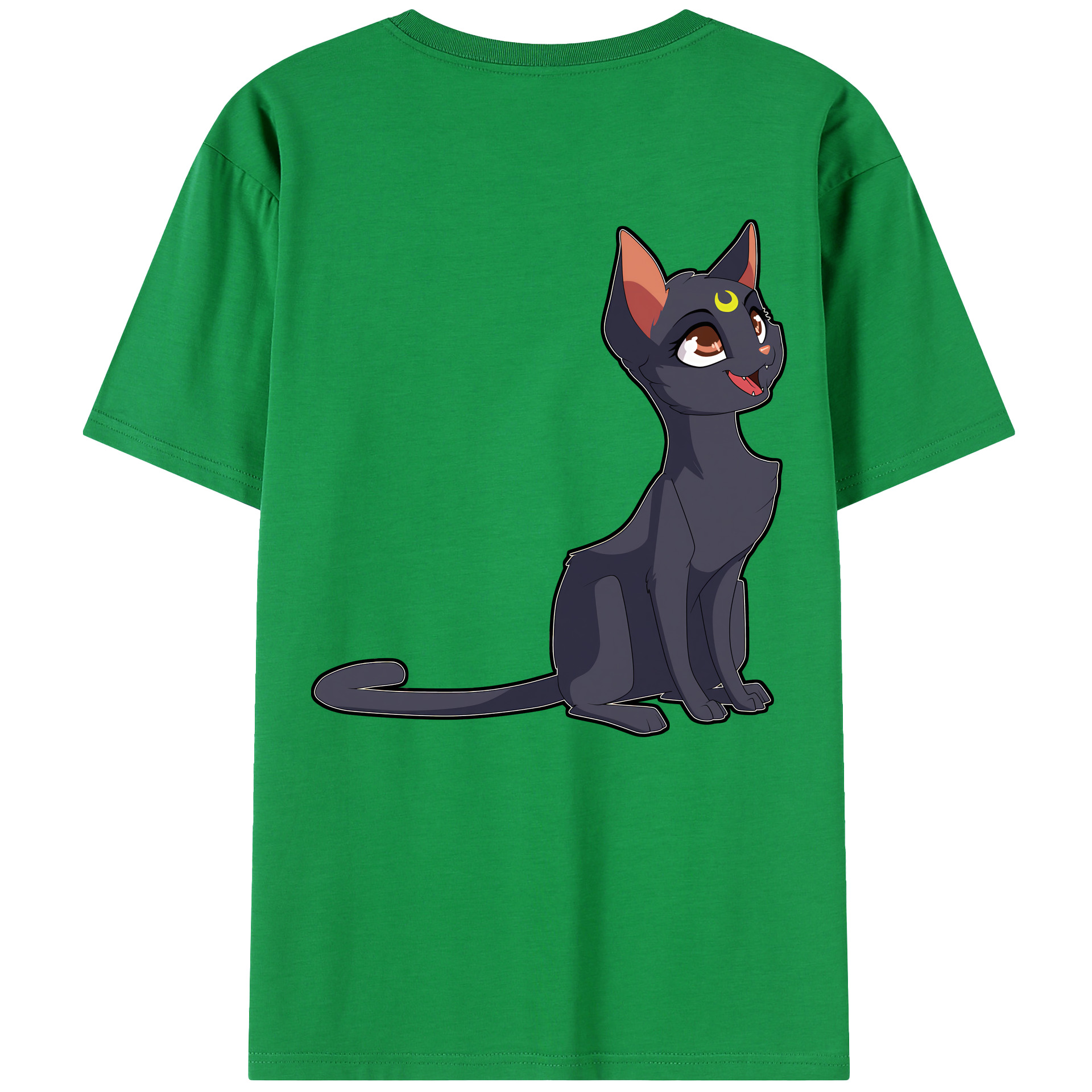 （画像用） 美少女戦士セーラームーン Sailor Moon 綿100％半袖Tシャツ（背面プリント）