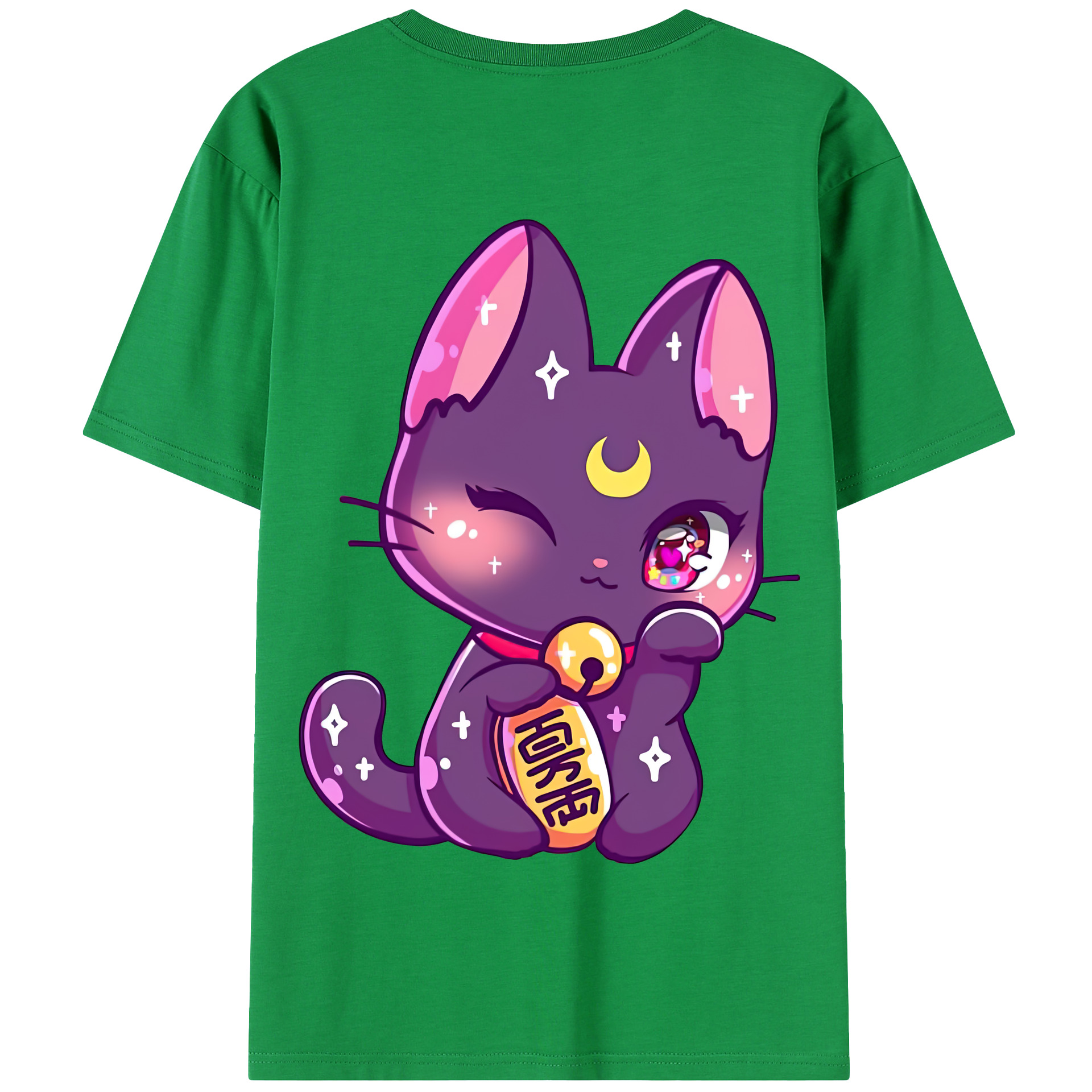 （画像用） 美少女戦士セーラームーン Sailor Moon 綿100％半袖Tシャツ（背面プリント）