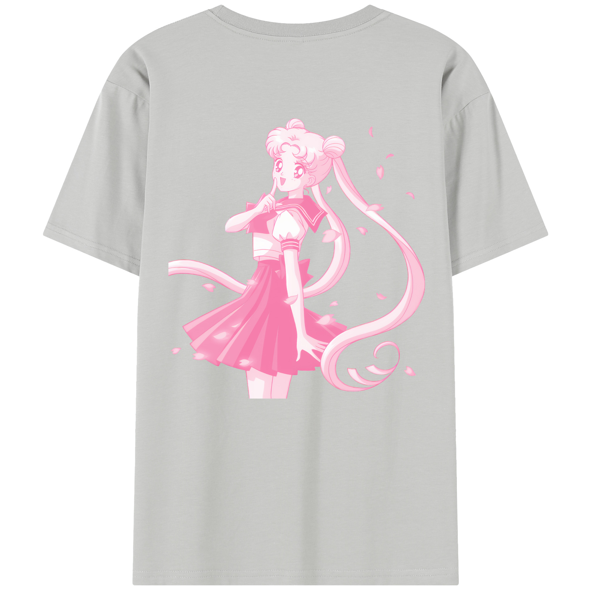 （画像用） 美少女戦士セーラームーン 愛野 美奈子 あいの みなこ Sailor Moon Aino Minako 綿100％半袖Tシャツ（背面プリント）
