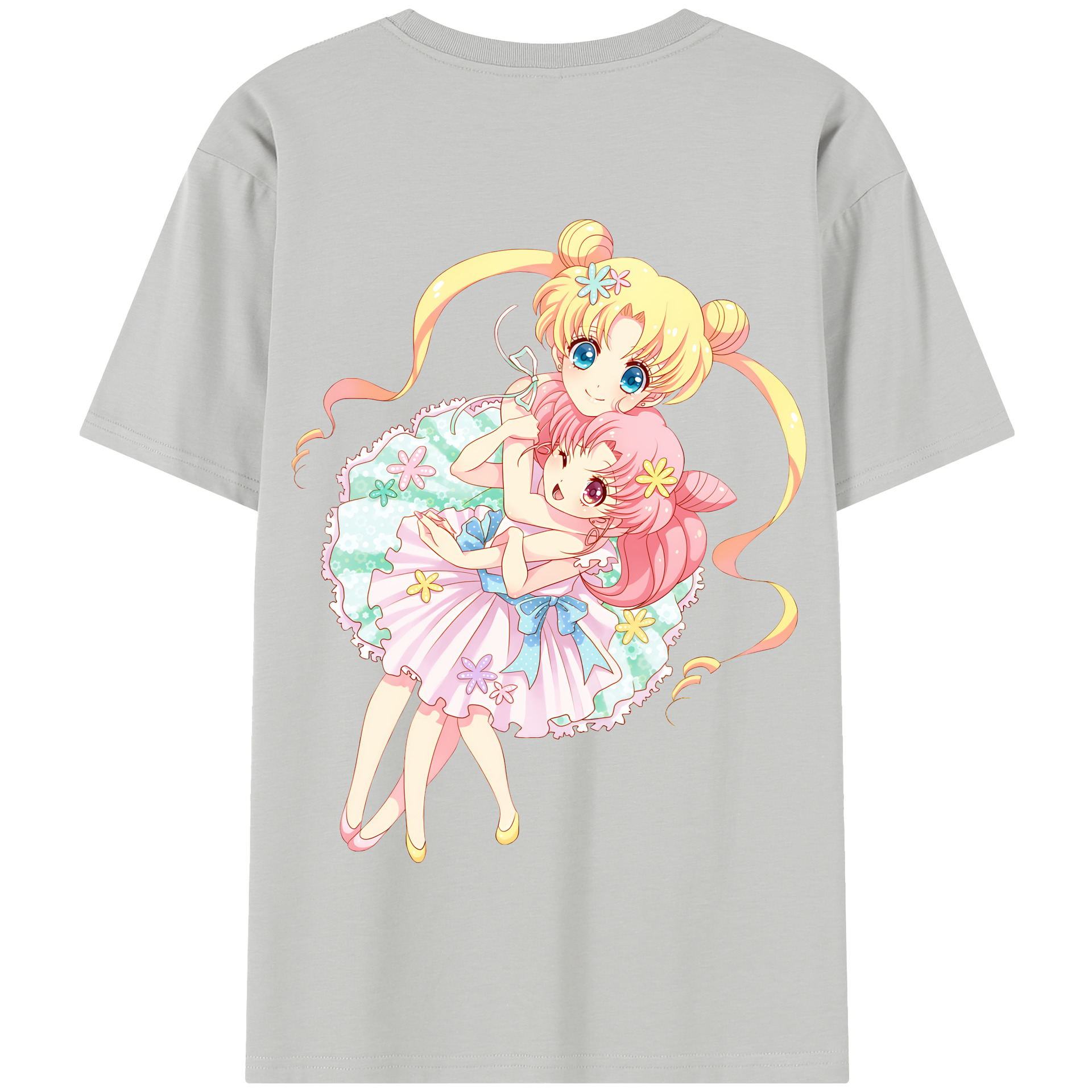 （画像用） 美少女戦士セーラームーン 愛野 美奈子 あいの みなこ Sailor Moon Aino Minako 綿100％半袖Tシャツ（背面プリント）
