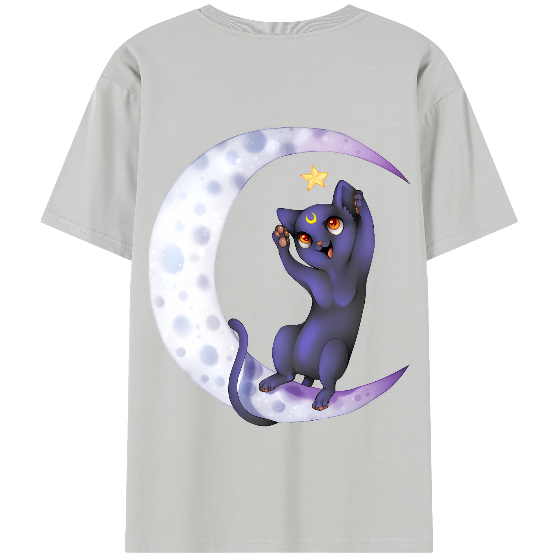 （画像用） 美少女戦士セーラームーン Sailor Moon 綿100％半袖Tシャツ（背面プリント）