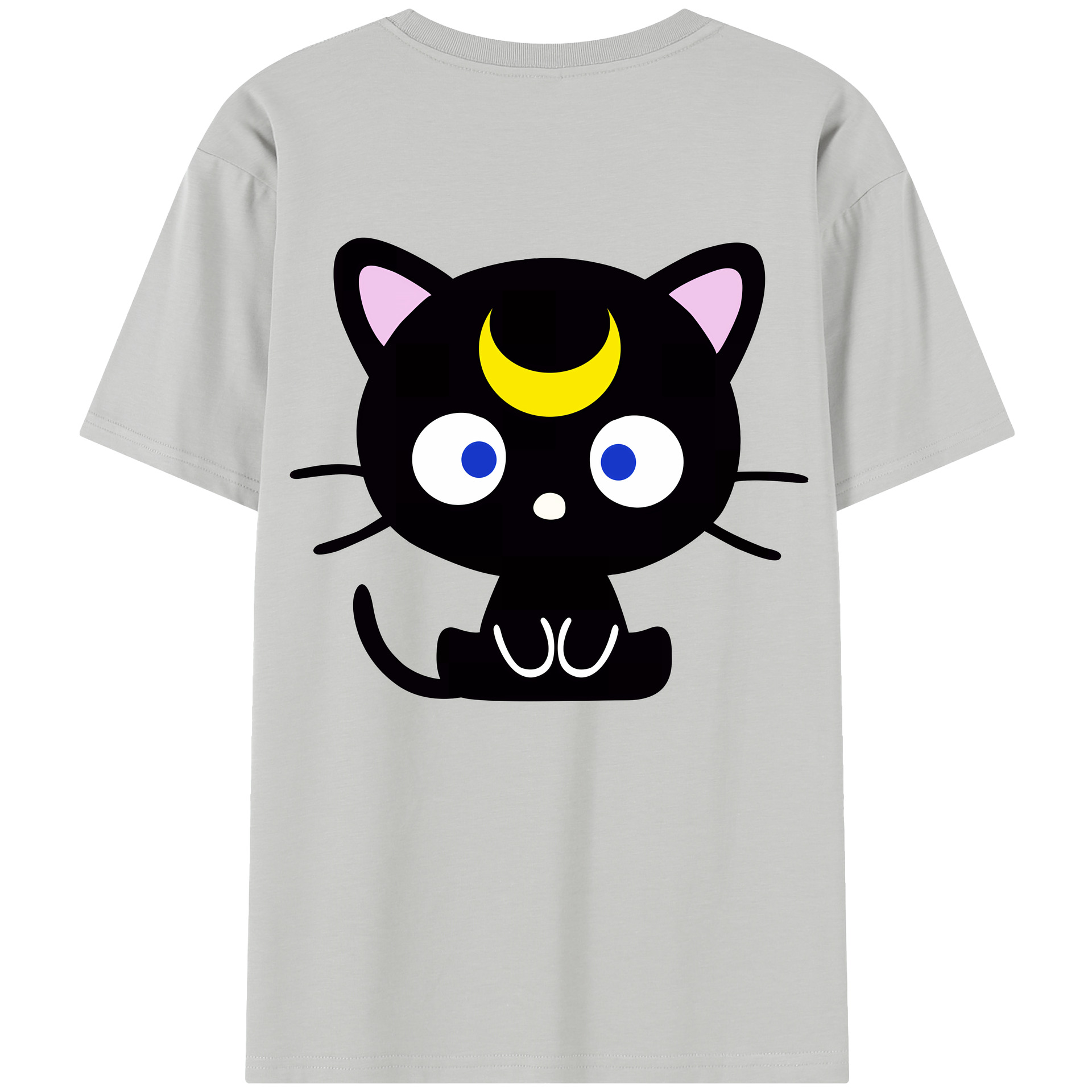 （画像用） 美少女戦士セーラームーン Sailor Moon 綿100％半袖Tシャツ（背面プリント）