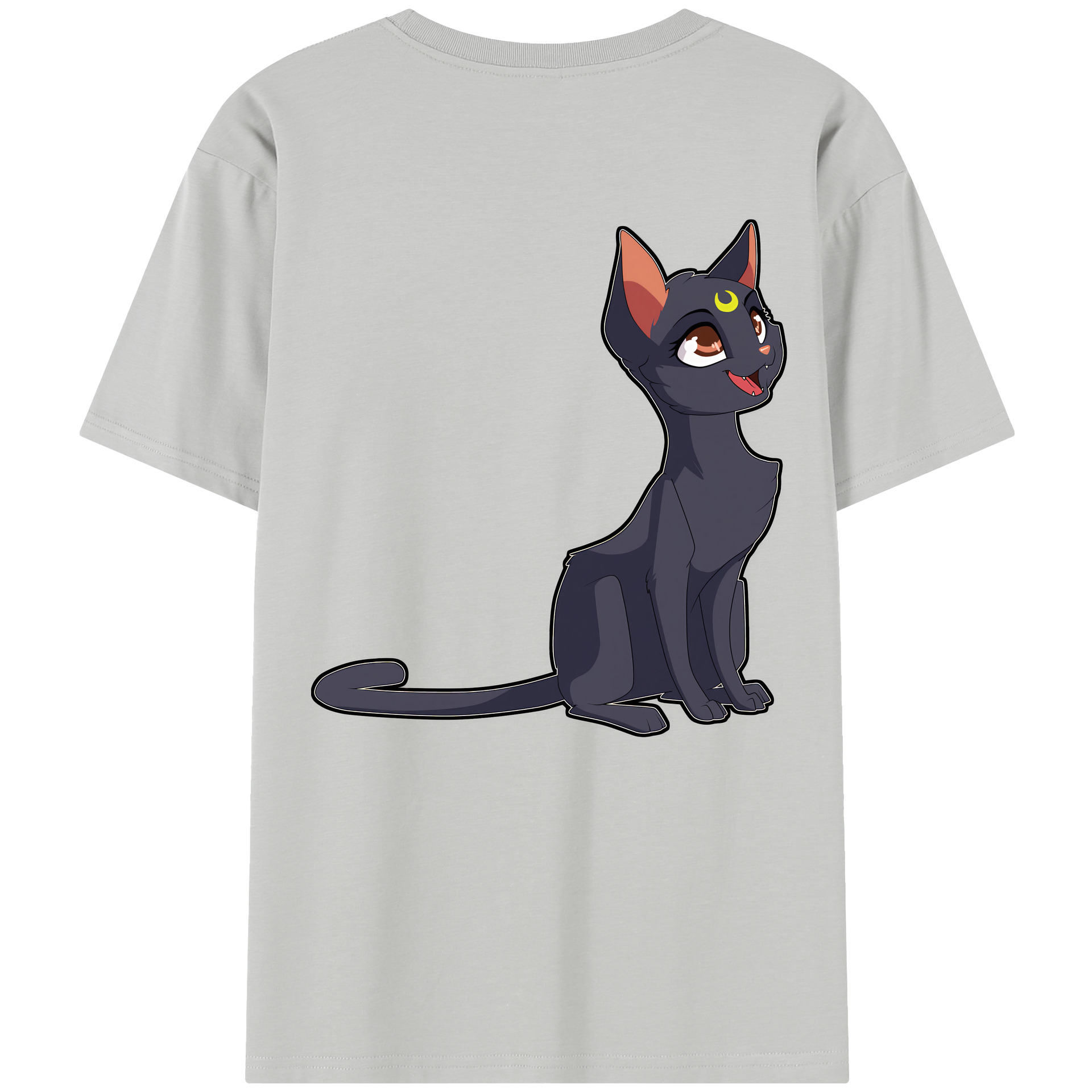 （画像用） 美少女戦士セーラームーン Sailor Moon 綿100％半袖Tシャツ（背面プリント）