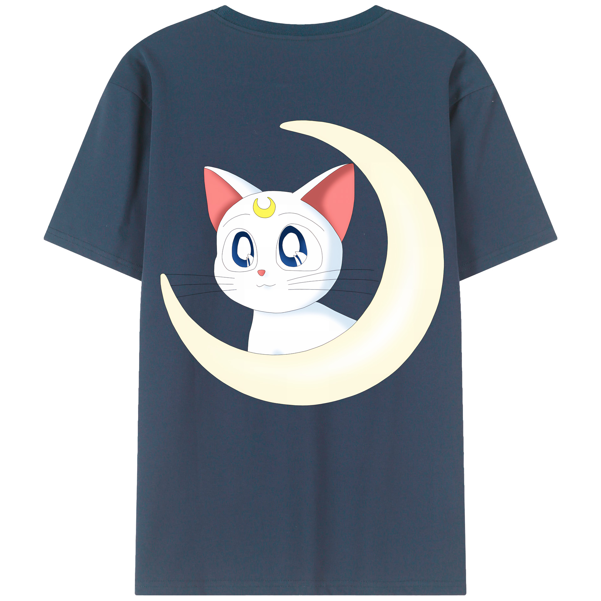 （画像用） 美少女戦士セーラームーン Sailor Moon 綿100％半袖Tシャツ（背面プリント）