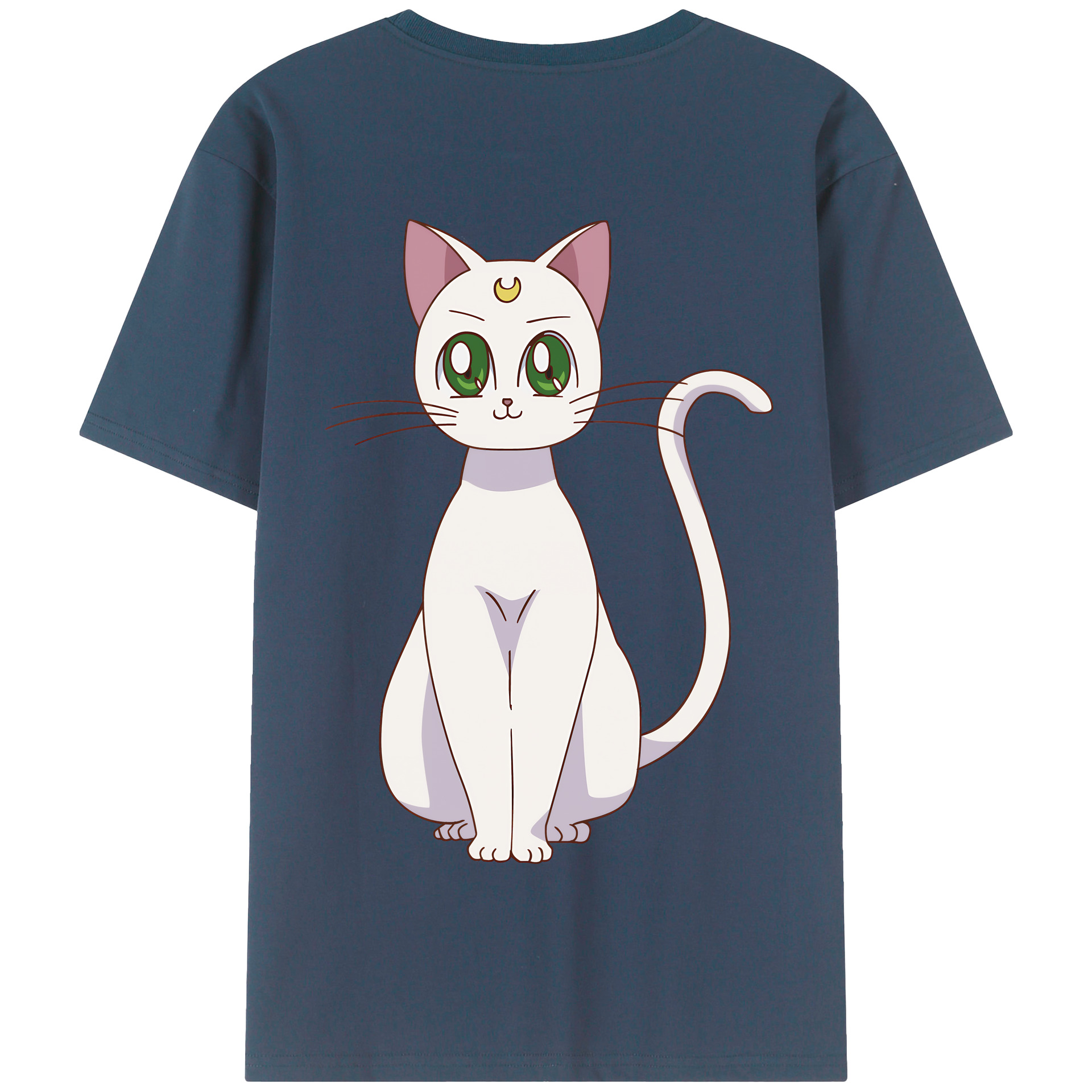 （画像用） 美少女戦士セーラームーン Sailor Moon 綿100％半袖Tシャツ（背面プリント）