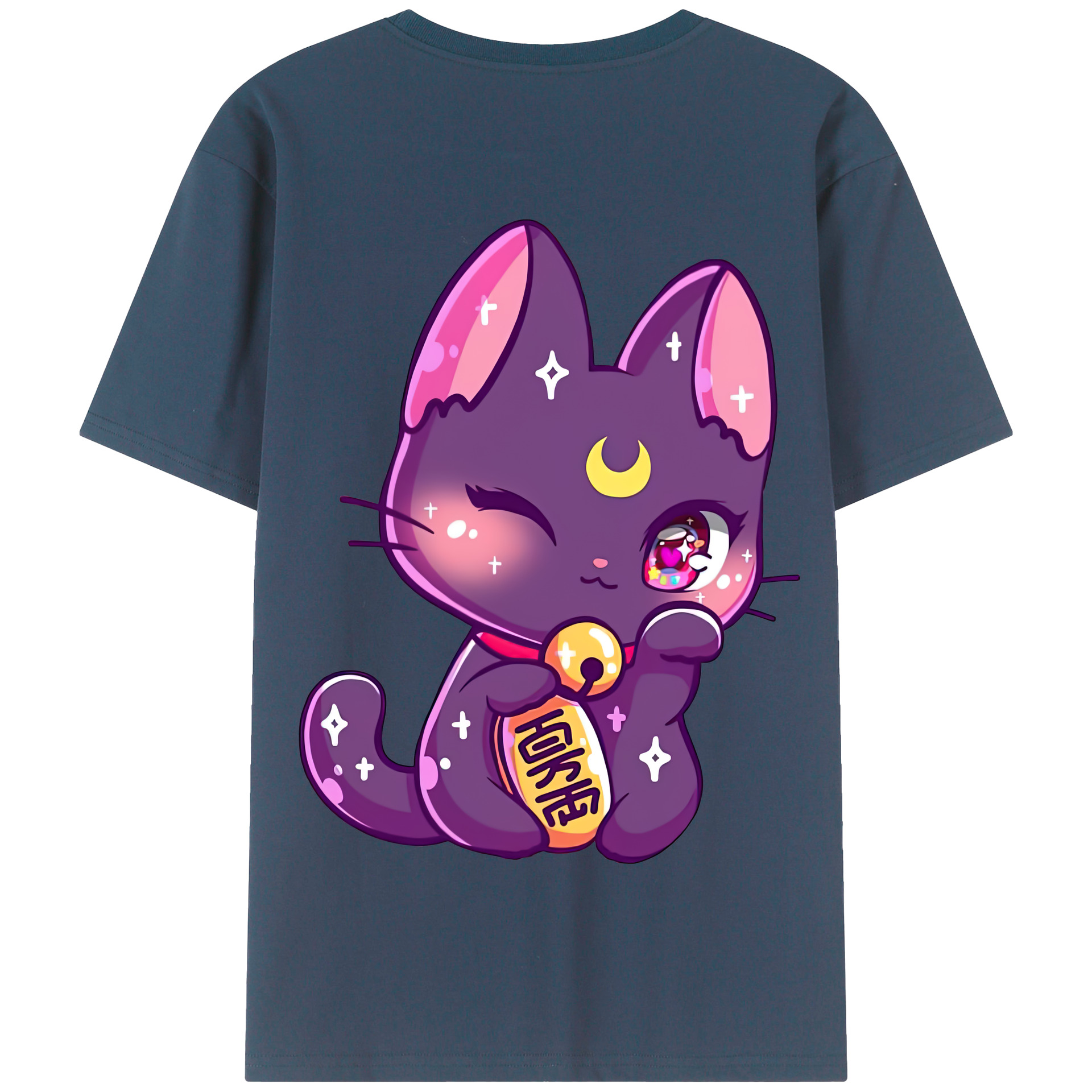 （画像用） 美少女戦士セーラームーン Sailor Moon 綿100％半袖Tシャツ（背面プリント）