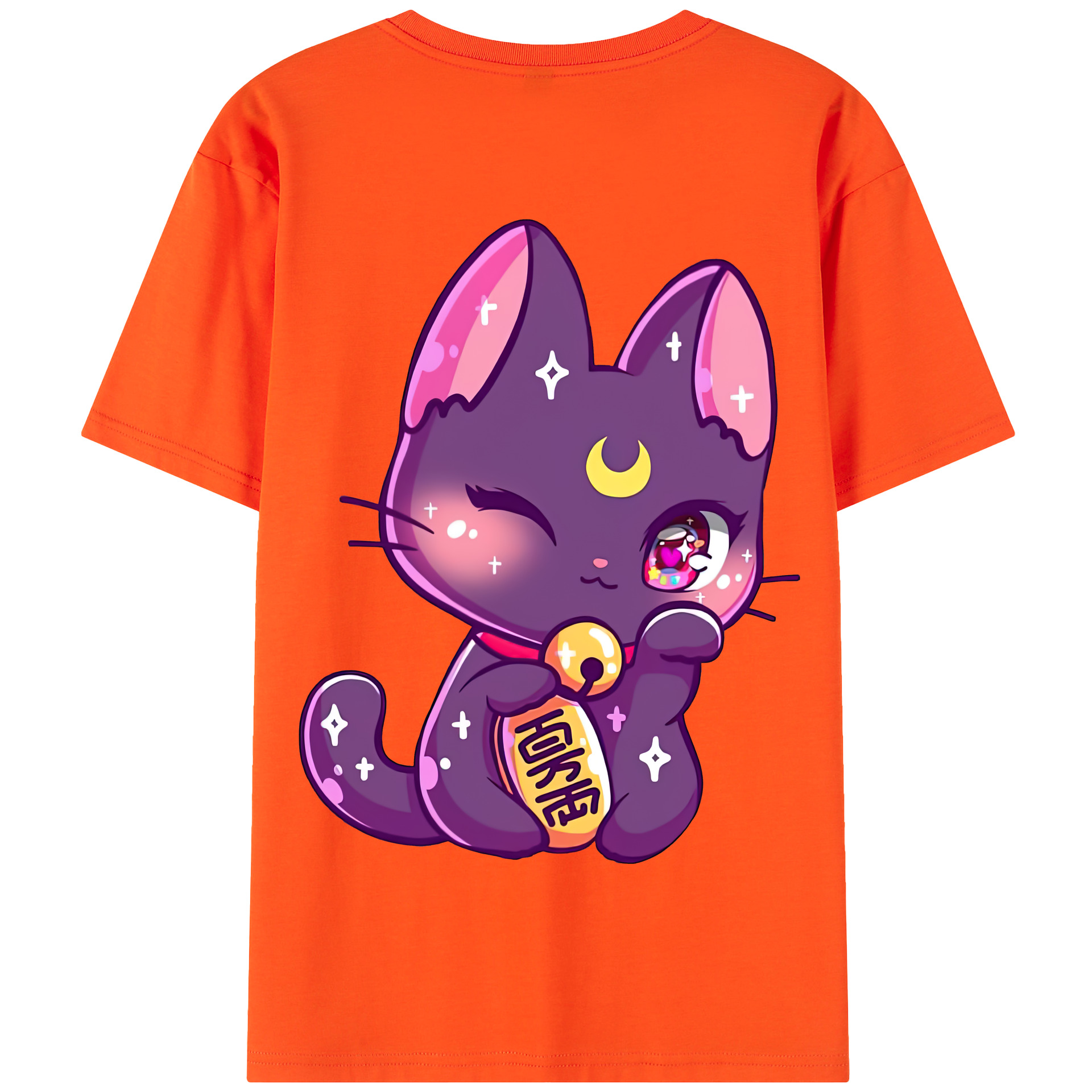 （画像用） 美少女戦士セーラームーン Sailor Moon 綿100％半袖Tシャツ（背面プリント）