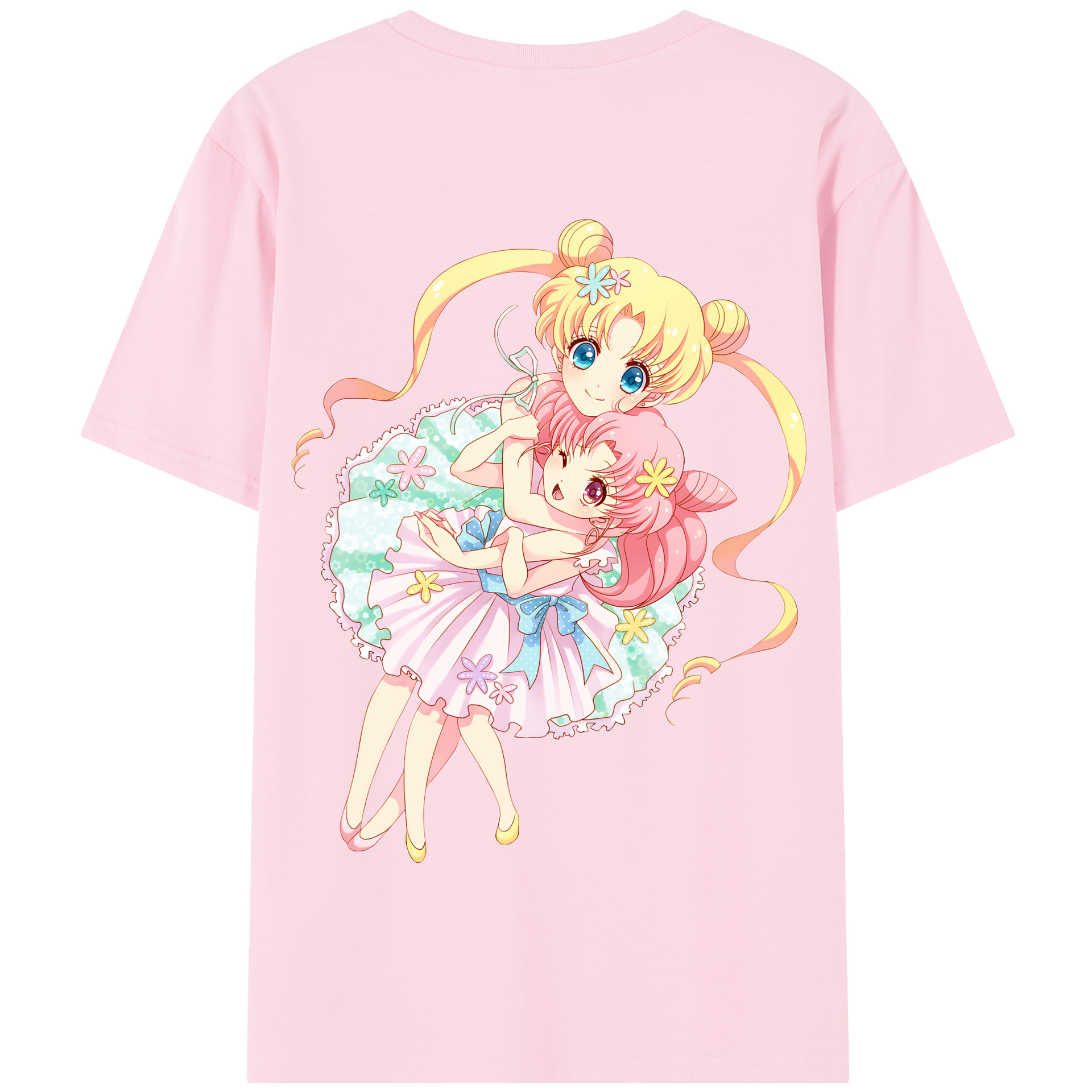 （画像用） 美少女戦士セーラームーン 愛野 美奈子 あいの みなこ Sailor Moon Aino Minako 綿100％半袖Tシャツ（背面プリント）