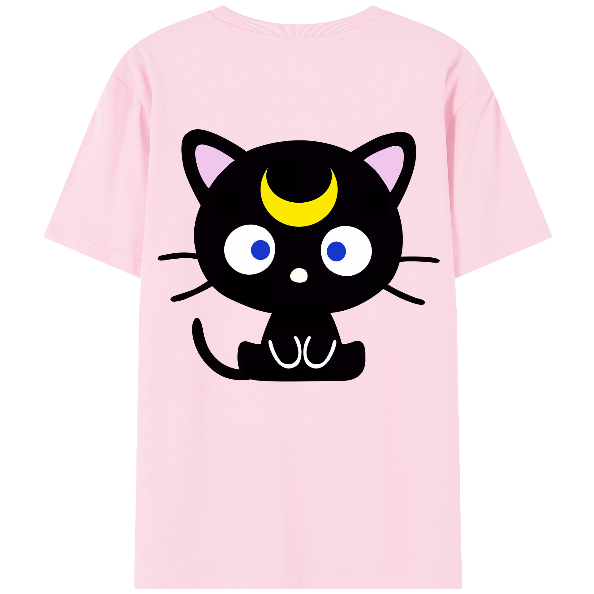 （画像用） 美少女戦士セーラームーン Sailor Moon 綿100％半袖Tシャツ（背面プリント）