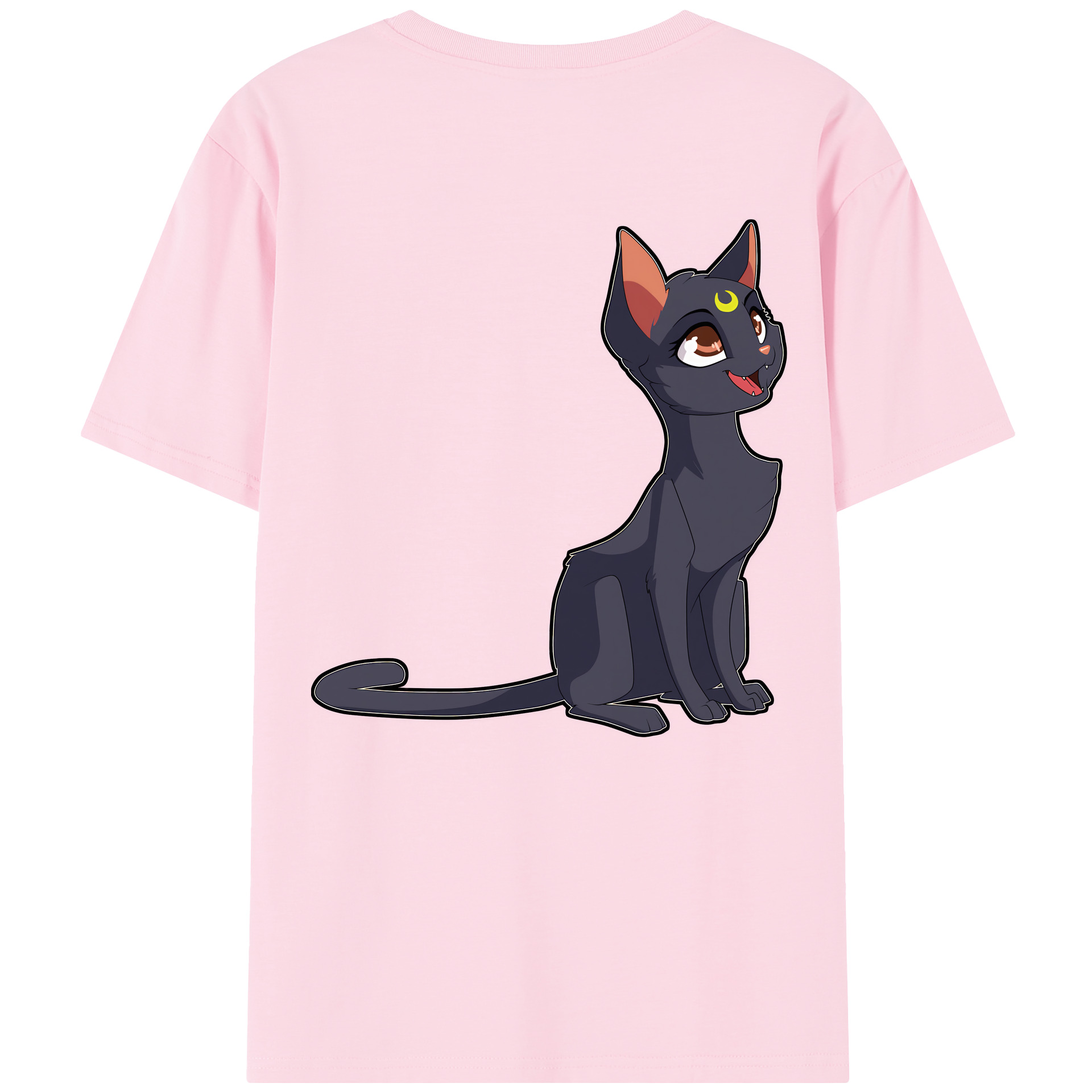 （画像用） 美少女戦士セーラームーン Sailor Moon 綿100％半袖Tシャツ（背面プリント）
