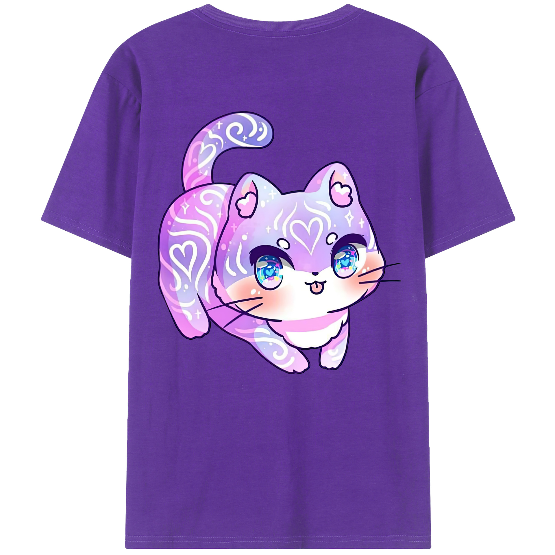 （画像用） 美少女戦士セーラームーン Sailor Moon 綿100％半袖Tシャツ（背面プリント）