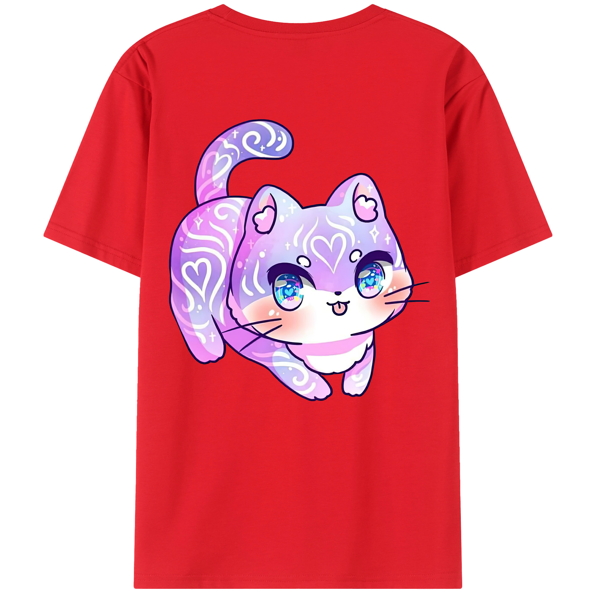 （画像用） 美少女戦士セーラームーン Sailor Moon 綿100％半袖Tシャツ（背面プリント）