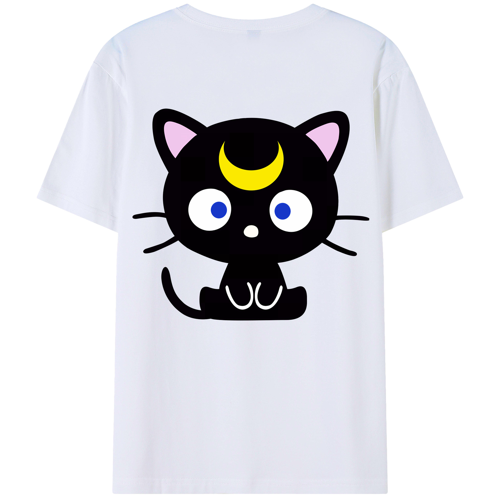 （画像用） 美少女戦士セーラームーン Sailor Moon 綿100％半袖Tシャツ（背面プリント）