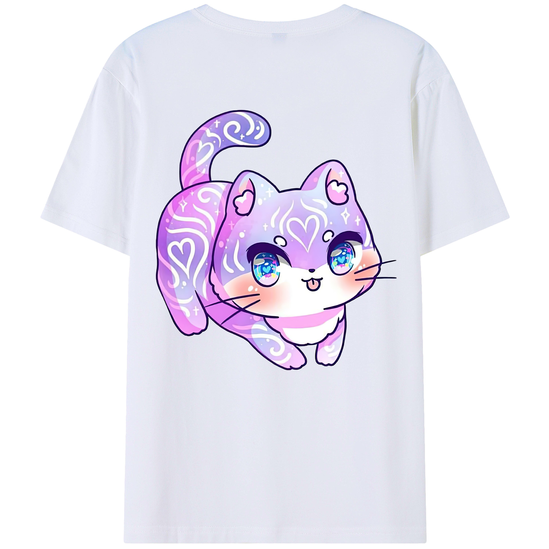 （画像用） 美少女戦士セーラームーン Sailor Moon 綿100％半袖Tシャツ（背面プリント）